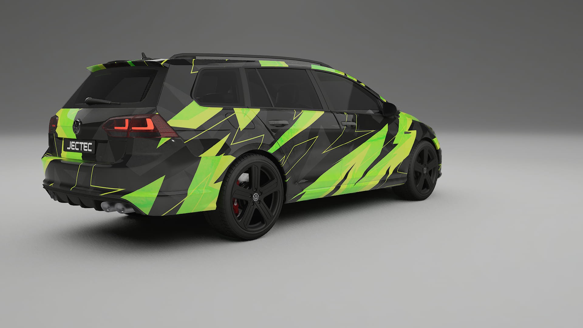 VW Golf Variant Mk7 NINJA TURTLES – Kit Wrap PPF Personalizat din Folie de Poliuretan Imprimabilă