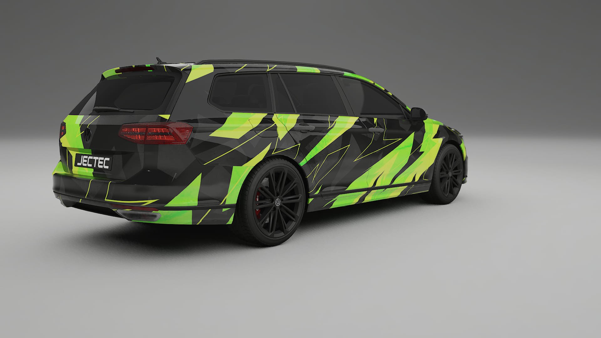 VW Passat VariantR B8 NINJA TURTLES – Kit Wrap PPF Personalizat din Folie de Poliuretan Imprimabilă