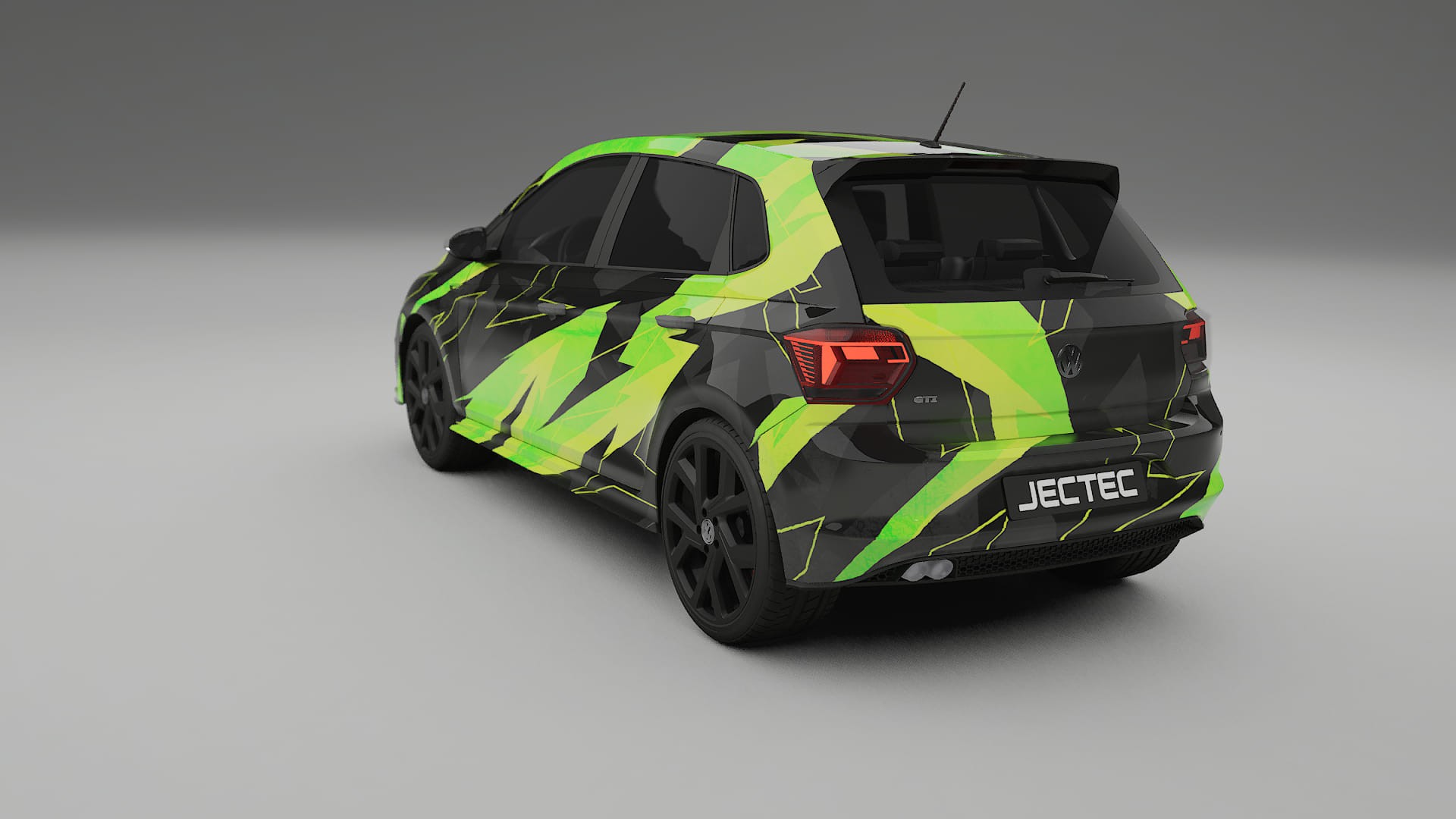 VW Polo GTI VI NINJA TURTLES – Kit Wrap PPF Personalizat din Folie de Poliuretan Imprimabilă