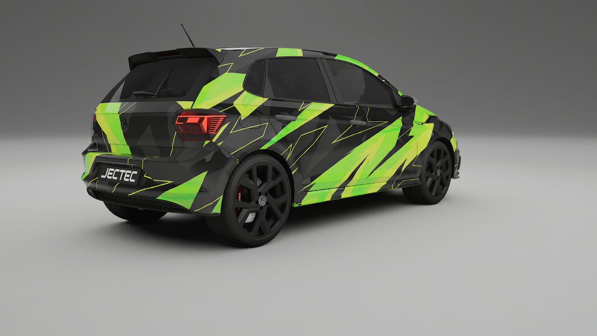 VW Polo GTI VI NINJA TURTLES – Kit Wrap PPF Personalizat din Folie de Poliuretan Imprimabilă