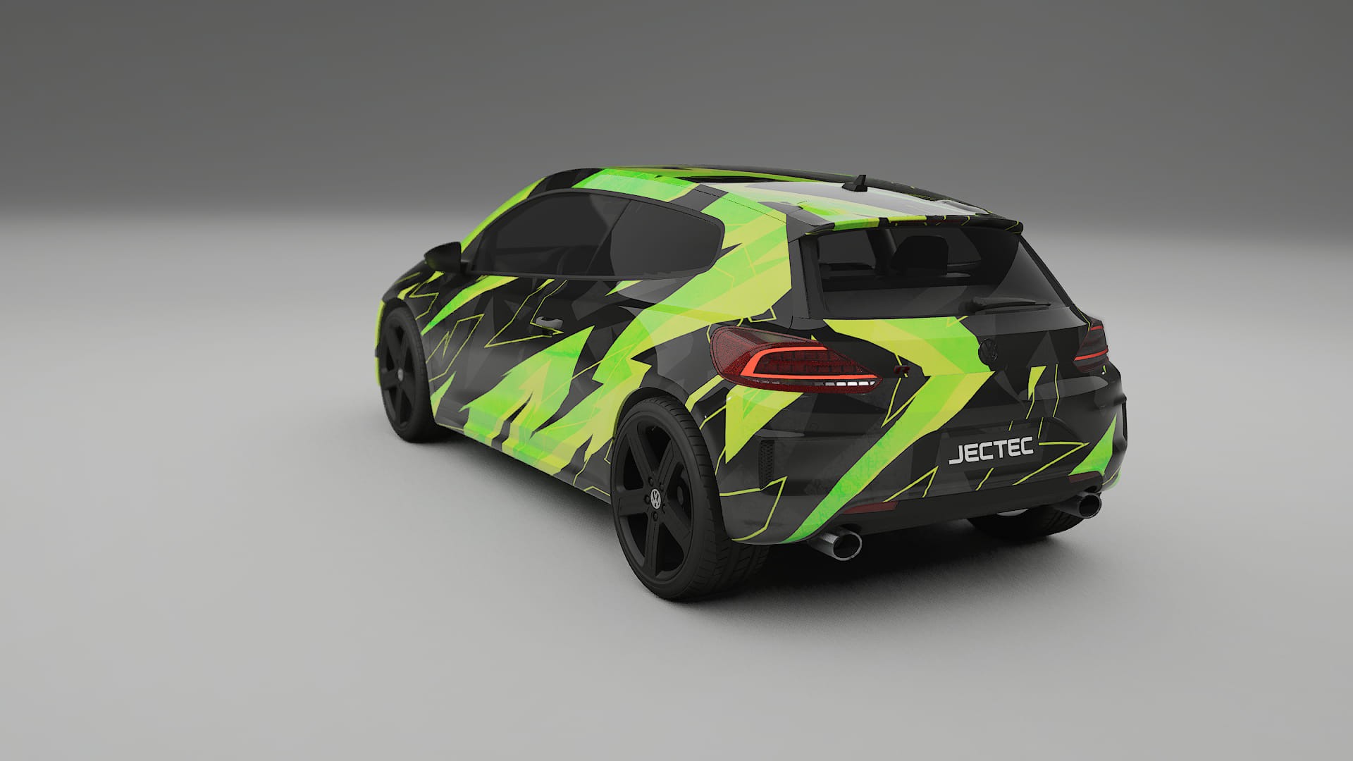 VW Scirocco R III NINJA TURTLES – Kit Wrap PPF Personalizat din Folie de Poliuretan Imprimabilă