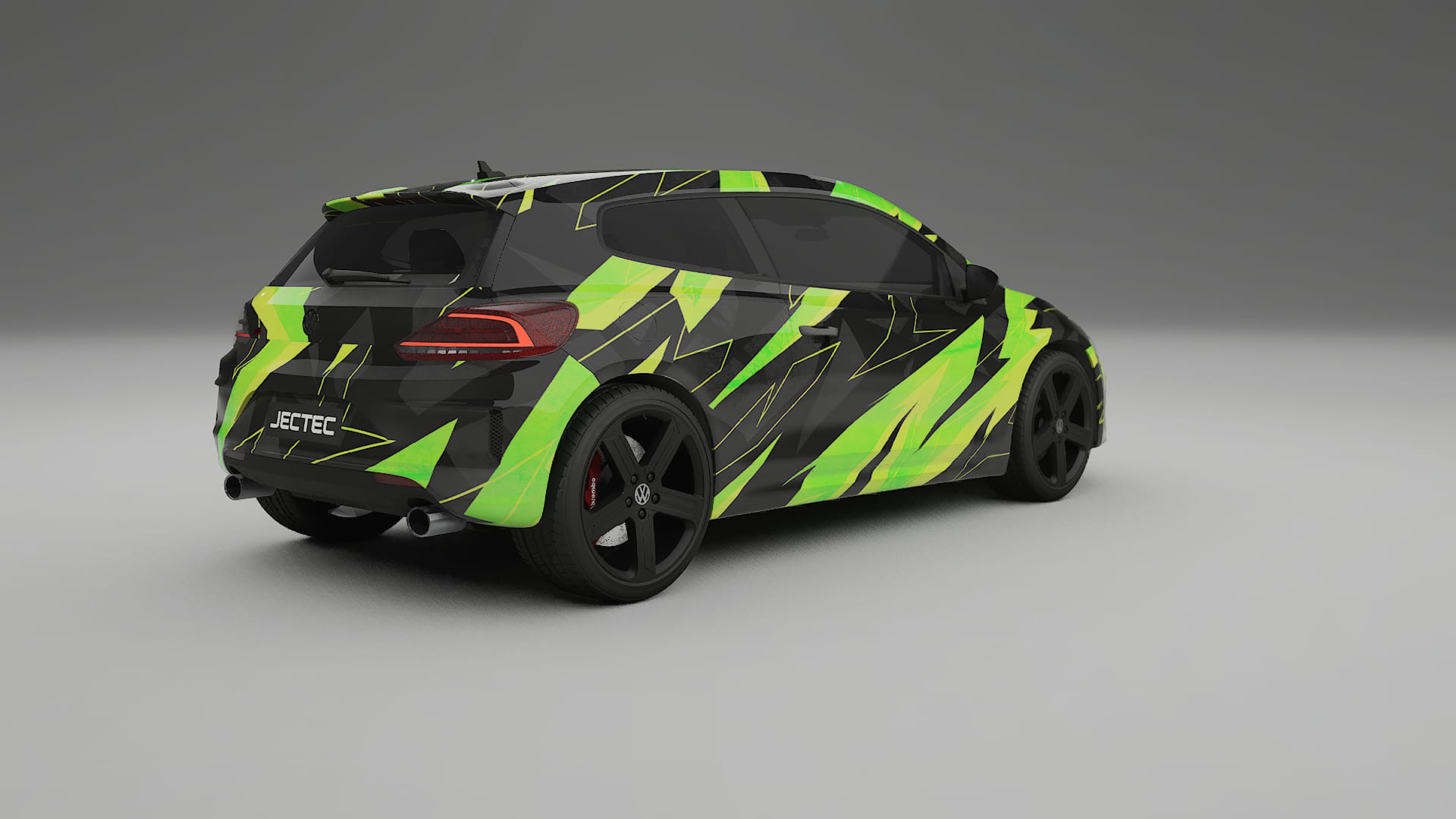 VW Scirocco R III NINJA TURTLES – Kit Wrap PPF Personalizat din Folie de Poliuretan Imprimabilă