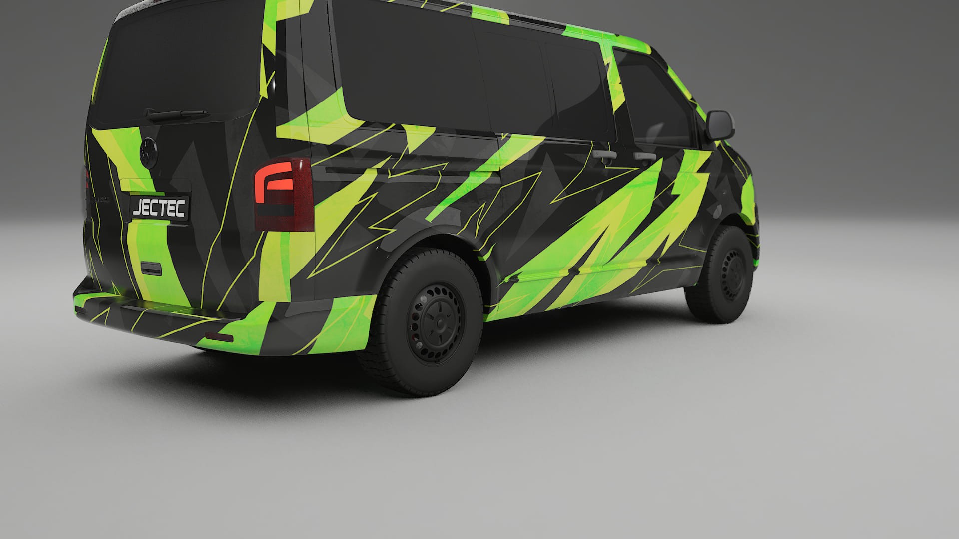 VW Transporter T5 Caravelle NINJA TURTLES – Kit Wrap PPF Personalizat din Folie de Poliuretan Imprimabilă