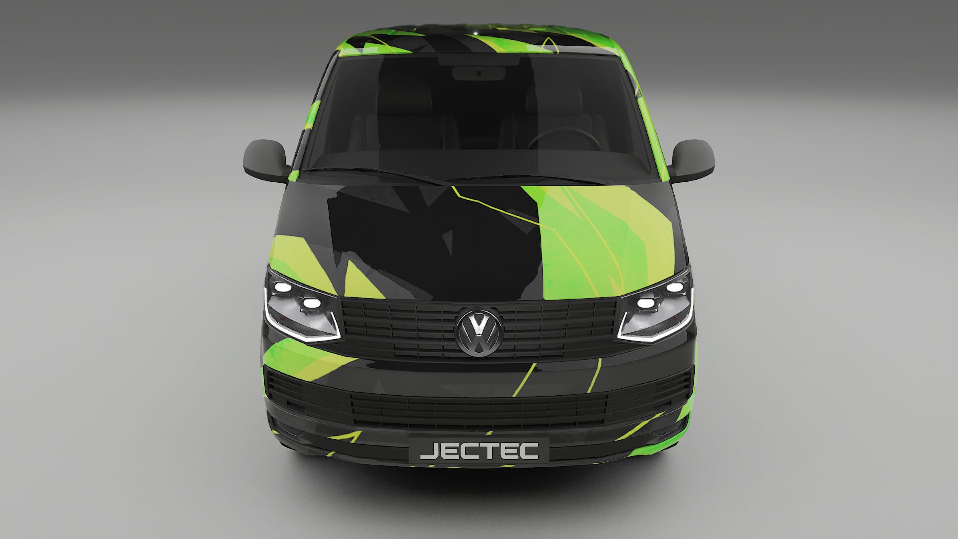VW Transporter T6 Multivan NINJA TURTLES – Kit Wrap PPF Personalizat din Folie de Poliuretan Imprimabilă