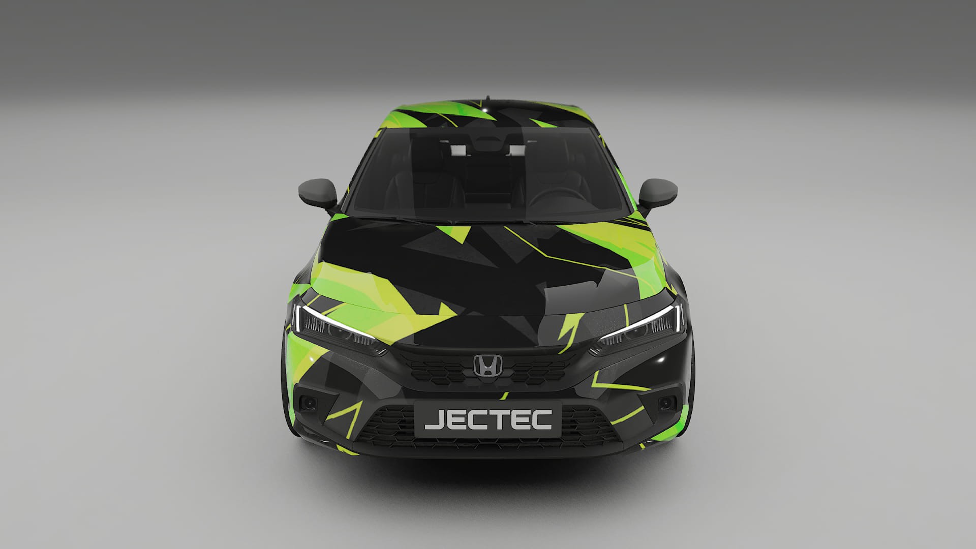 Honda Civic hatchback NINJA TURTLES – Kit Wrap PPF Personalizat din Folie de Poliuretan Imprimabilă
