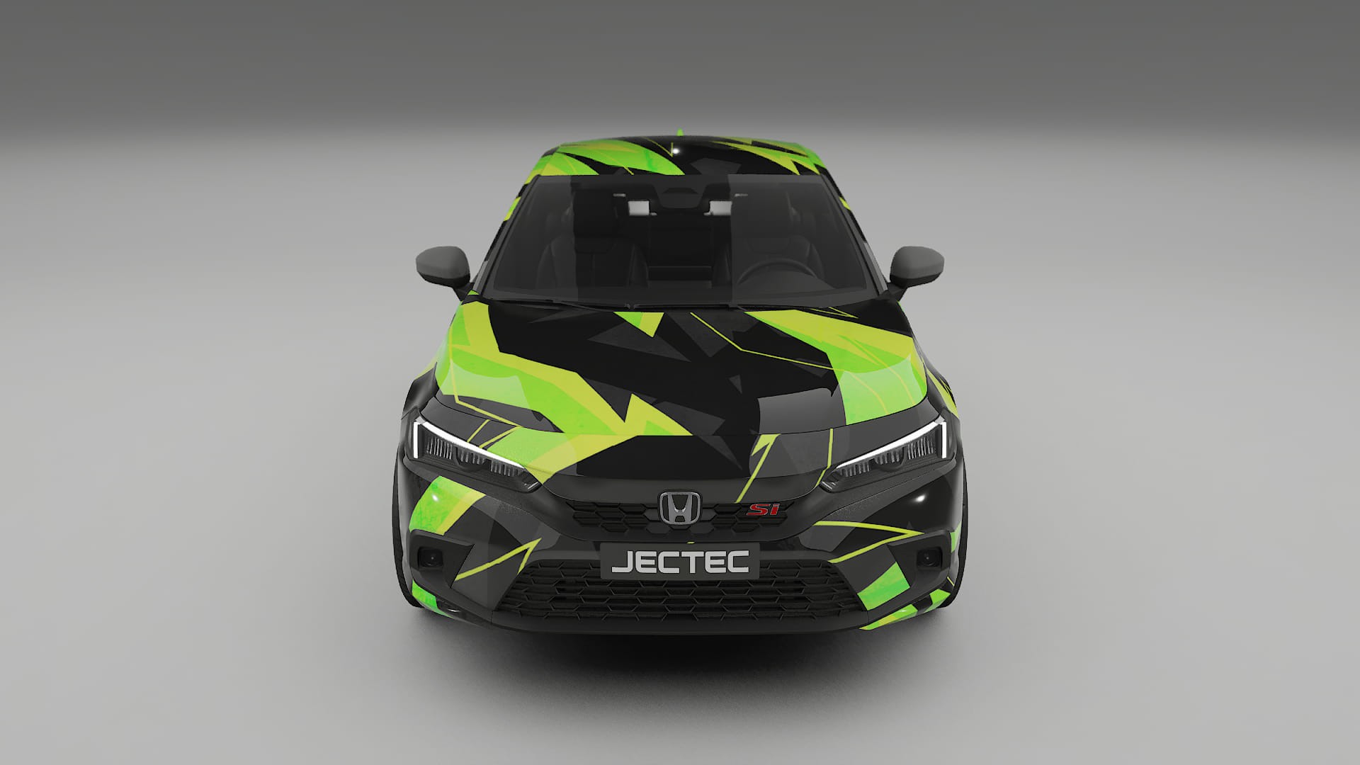 Honda Civic Si NINJA TURTLES – Kit Wrap PPF Personalizat din Folie de Poliuretan Imprimabilă