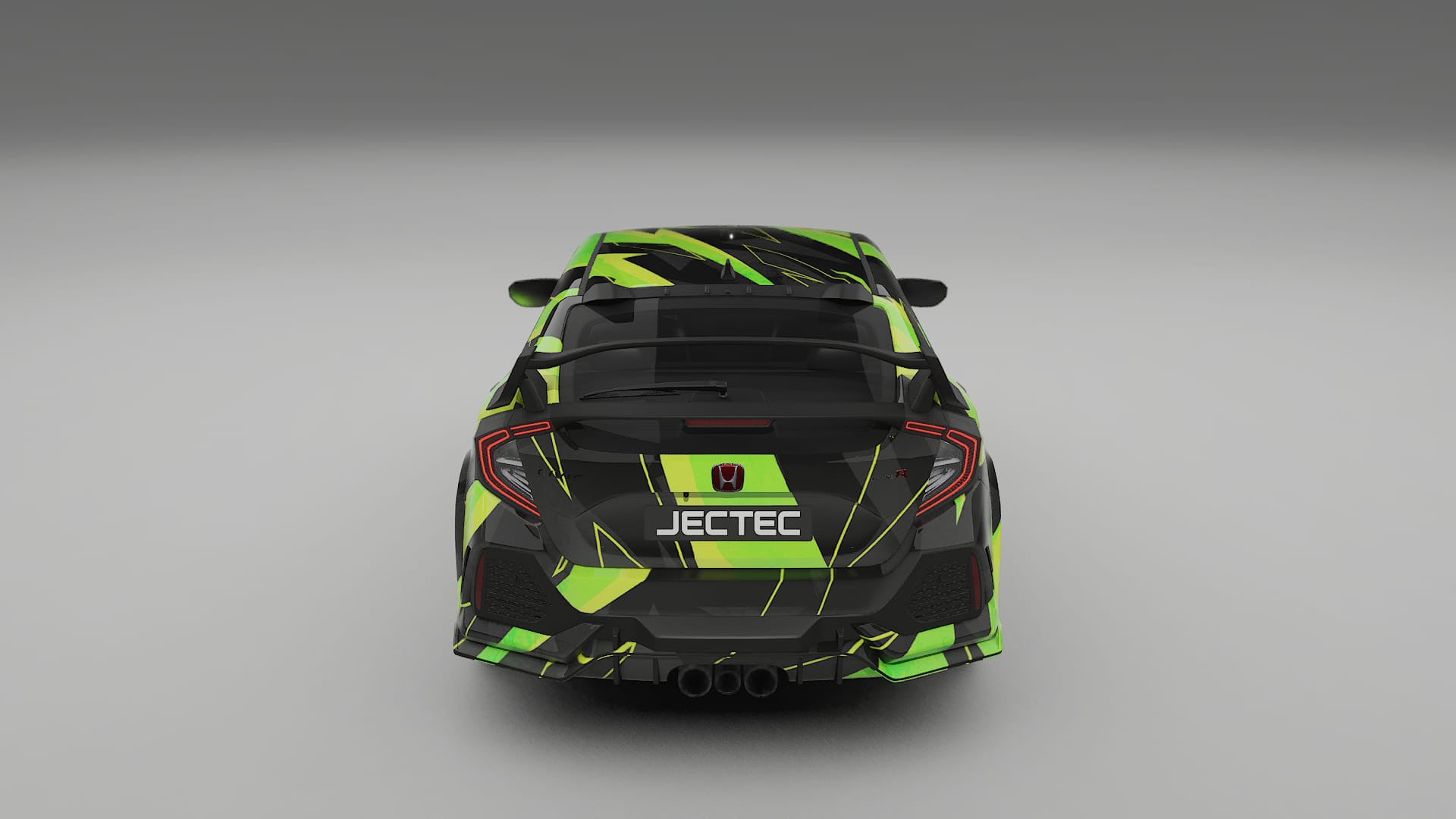 Honda Civic Type-R NINJA TURTLES – Kit Wrap PPF Personalizat din Folie de Poliuretan Imprimabilă