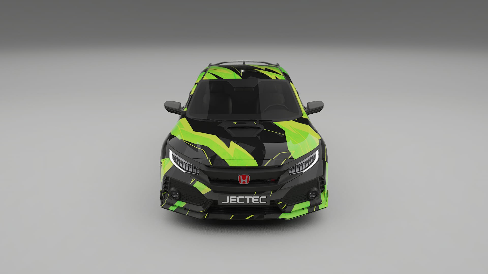 Honda Civic Type-R NINJA TURTLES – Kit Wrap PPF Personalizat din Folie de Poliuretan Imprimabilă