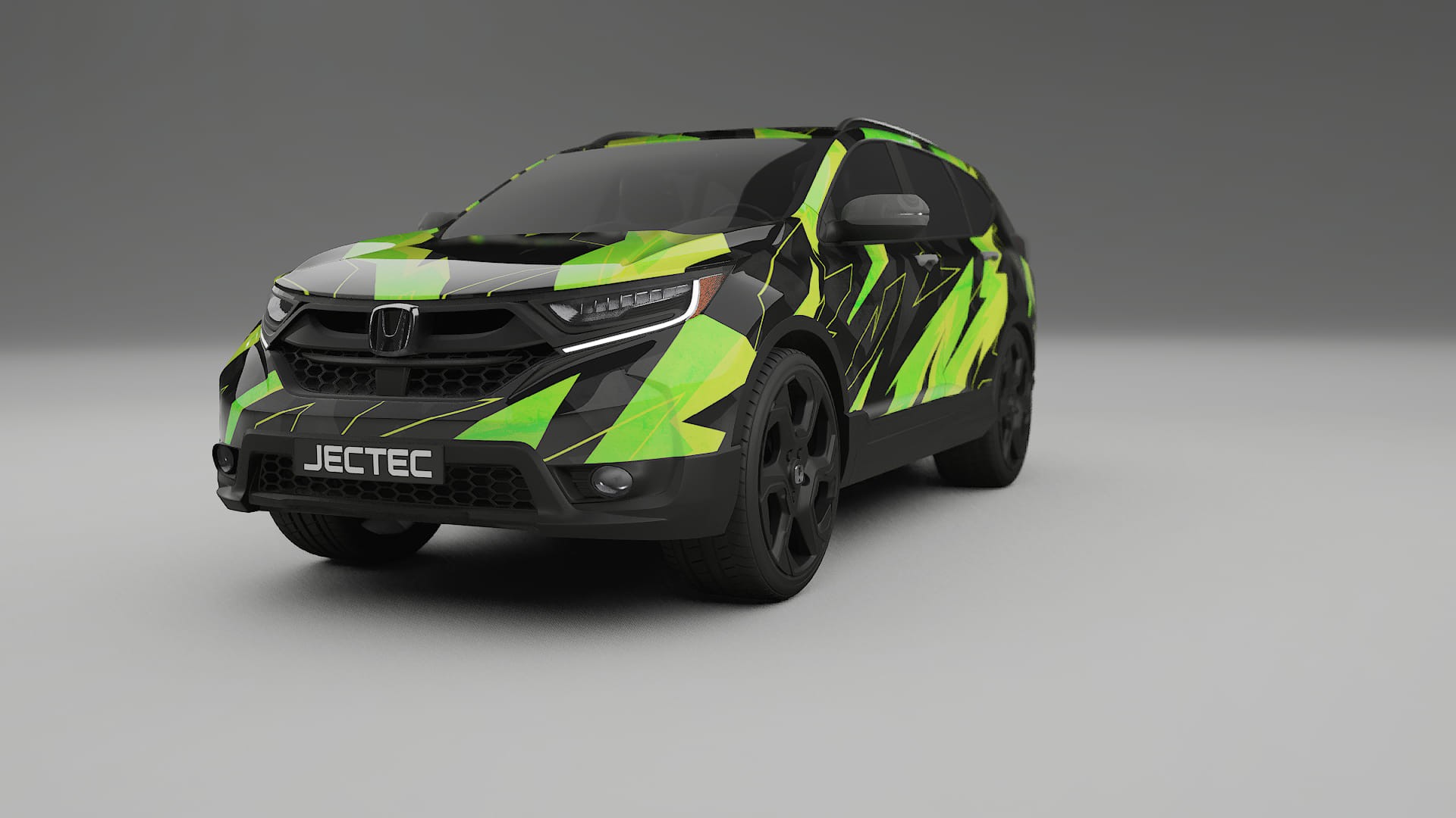 Honda CRV Touring prefacelift pre-LCI NINJA TURTLES – Kit Wrap PPF Personalizat din Folie de Poliuretan Imprimabilă