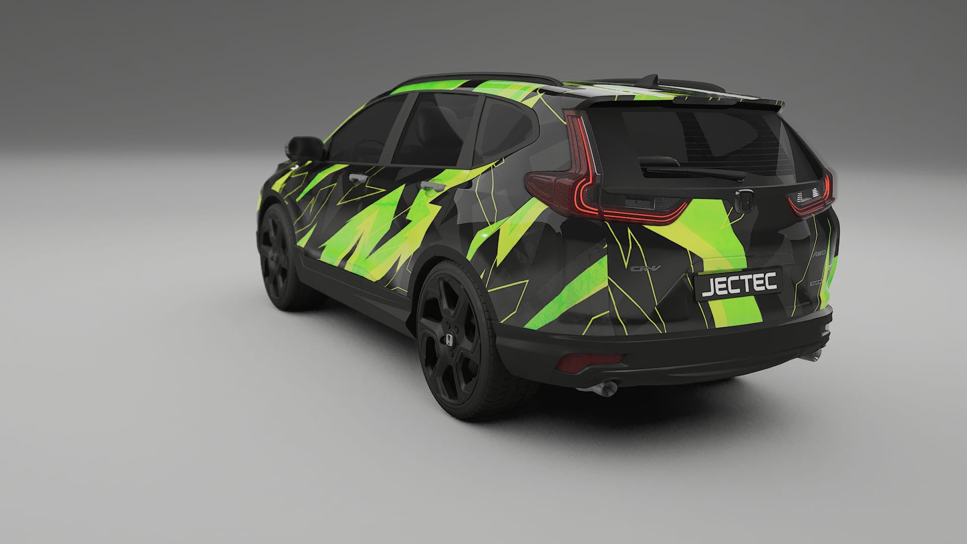 Honda CRV Touring prefacelift pre-LCI NINJA TURTLES – Kit Wrap PPF Personalizat din Folie de Poliuretan Imprimabilă