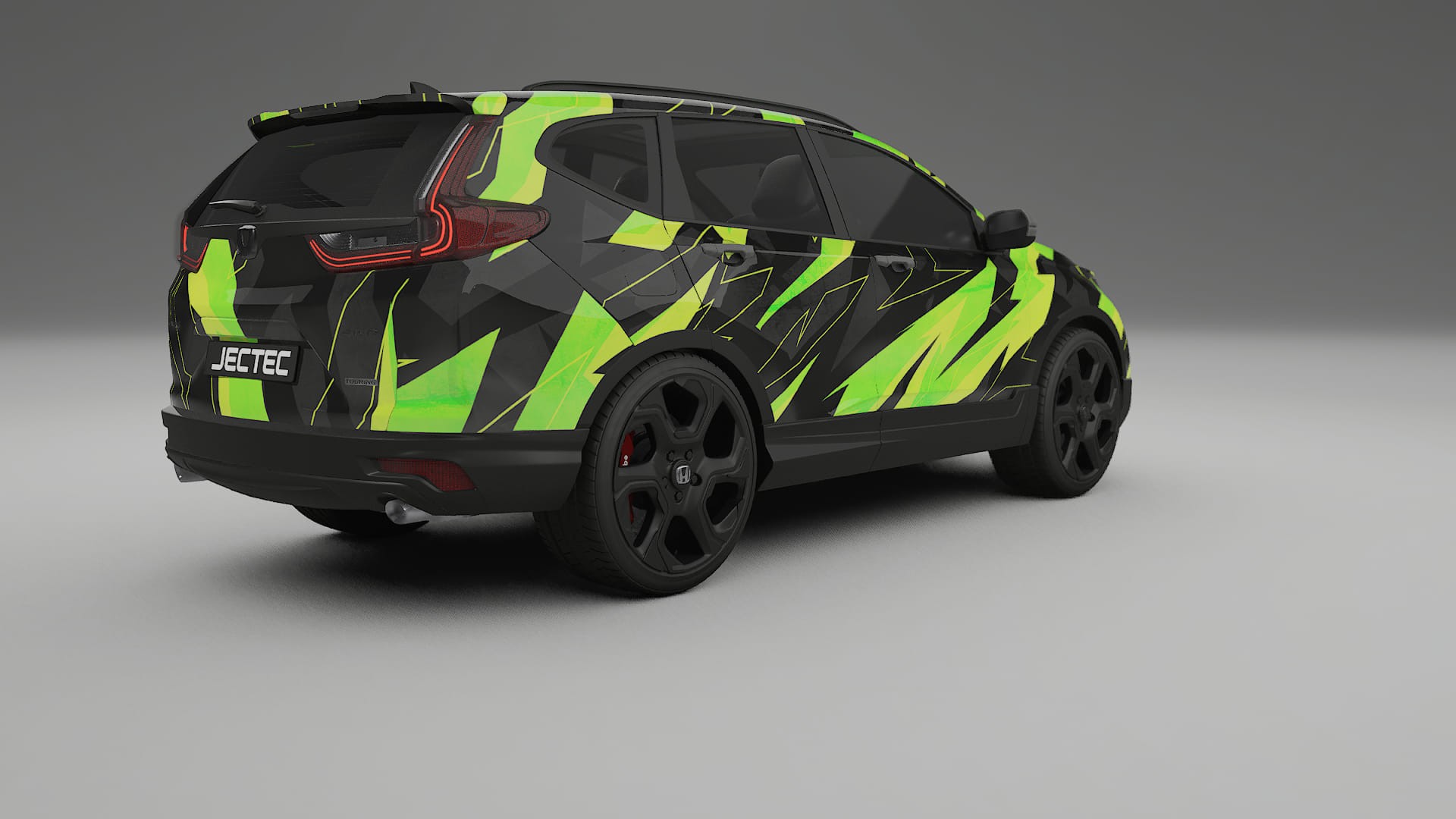 Honda CRV Touring prefacelift pre-LCI NINJA TURTLES – Kit Wrap PPF Personalizat din Folie de Poliuretan Imprimabilă
