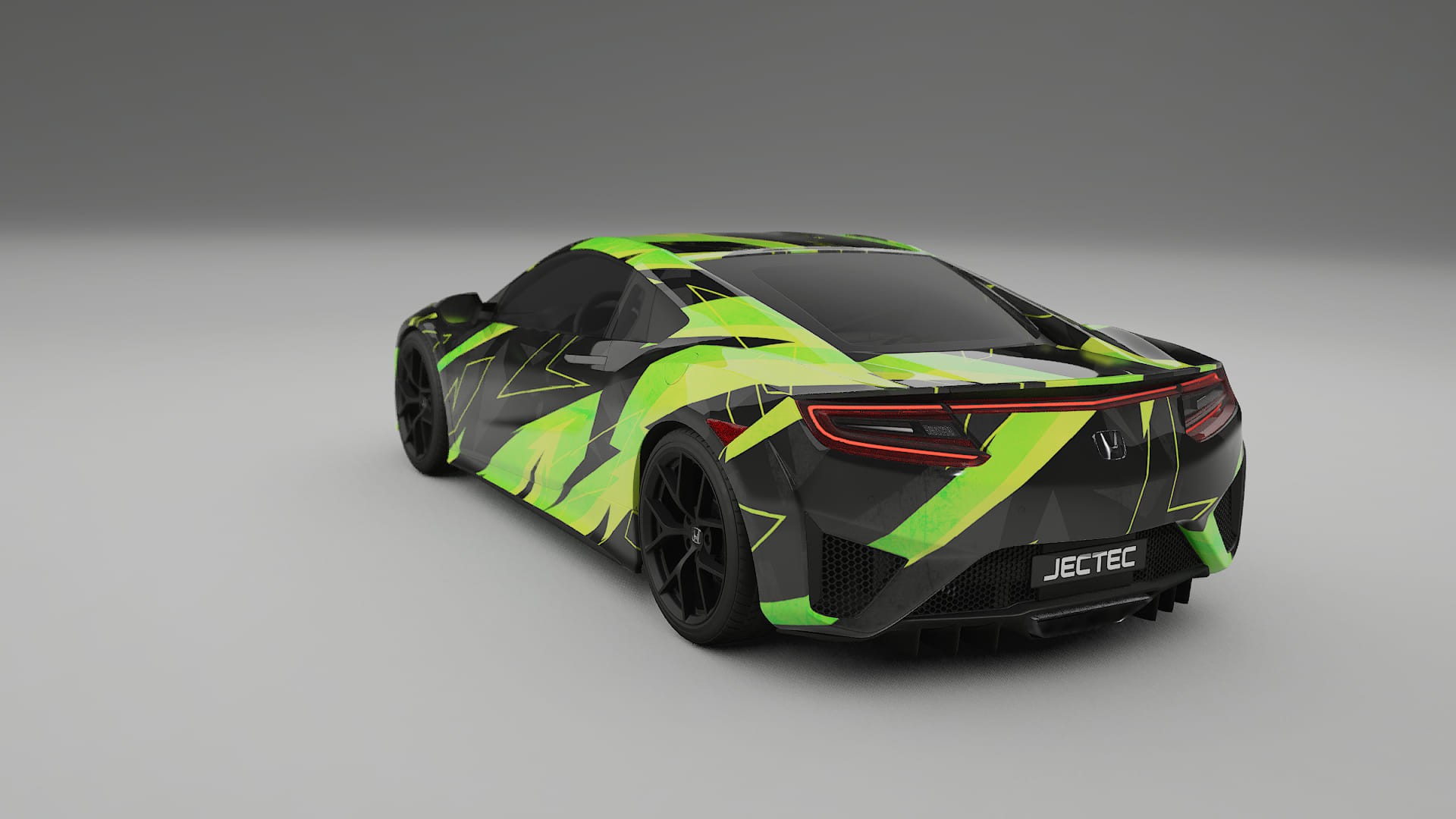 Honda NSX prefacelift pre-LCI NINJA TURTLES – Kit Wrap PPF Personalizat din Folie de Poliuretan Imprimabilă