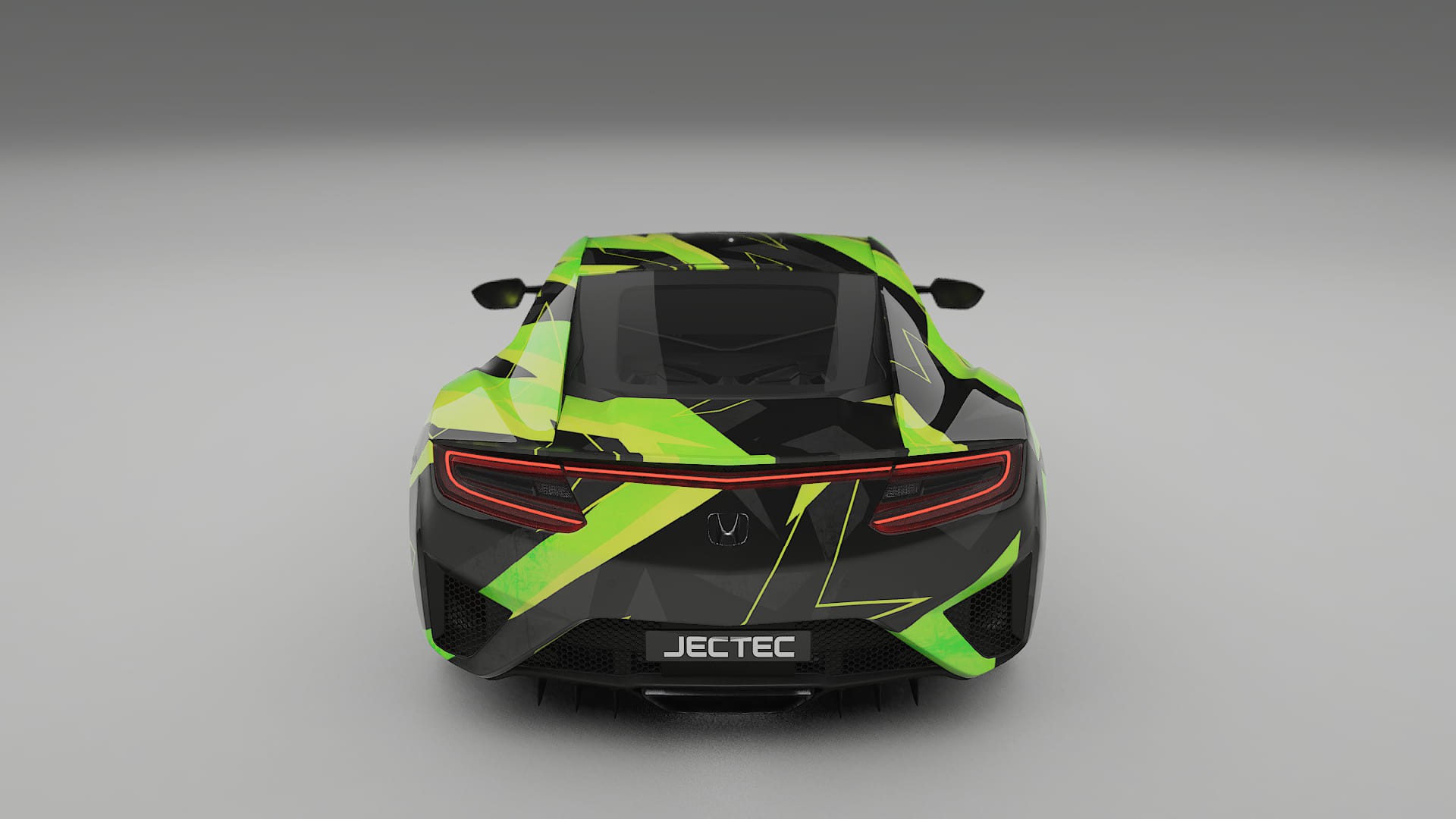 Honda NSX prefacelift pre-LCI NINJA TURTLES – Kit Wrap PPF Personalizat din Folie de Poliuretan Imprimabilă