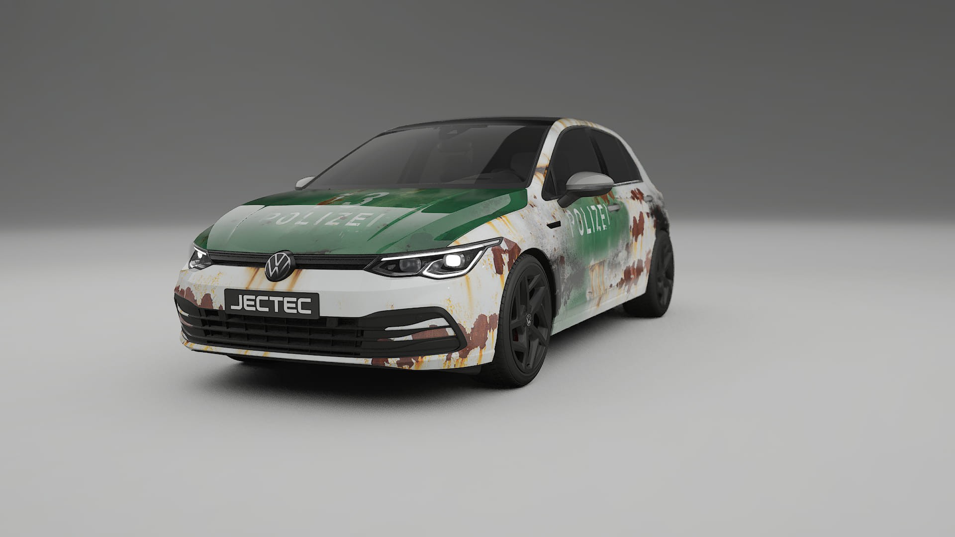 VW Golf Mk8 COBRA 11 – Kit Wrap PPF Personalizat din Folie de Poliuretan Imprimabilă