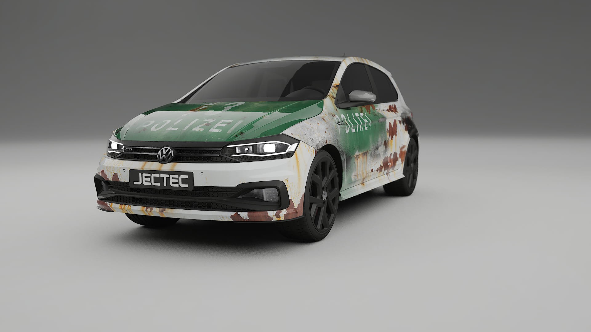 VW Polo GTI VI COBRA 11 – Kit Wrap PPF Personalizat din Folie de Poliuretan Imprimabilă