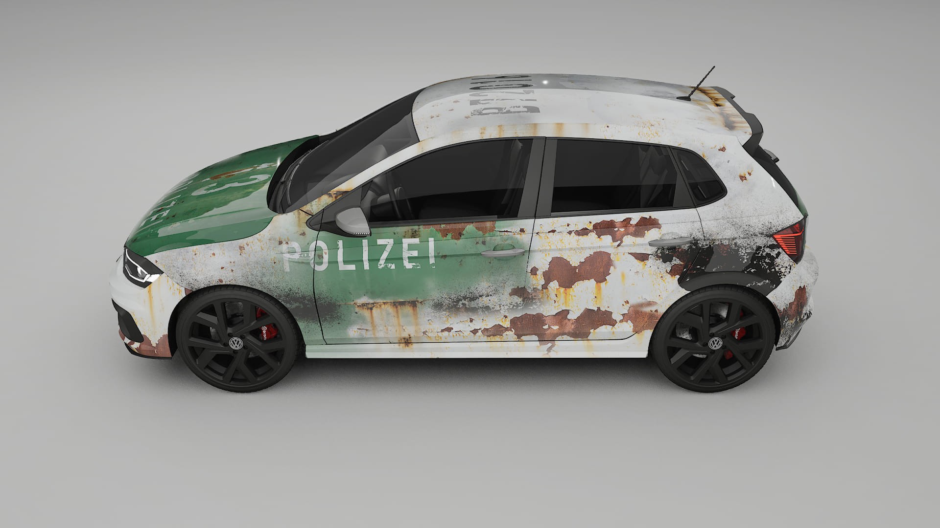 VW Polo GTI VI COBRA 11 – Kit Wrap PPF Personalizat din Folie de Poliuretan Imprimabilă