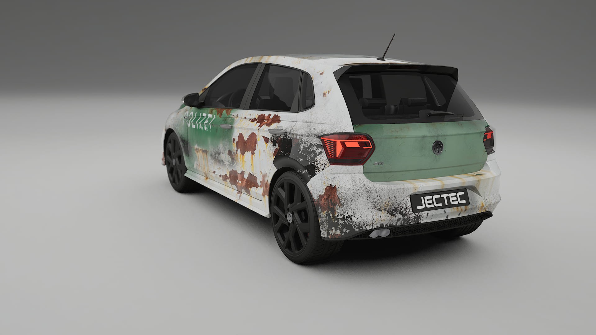 VW Polo GTI VI COBRA 11 – Kit Wrap PPF Personalizat din Folie de Poliuretan Imprimabilă