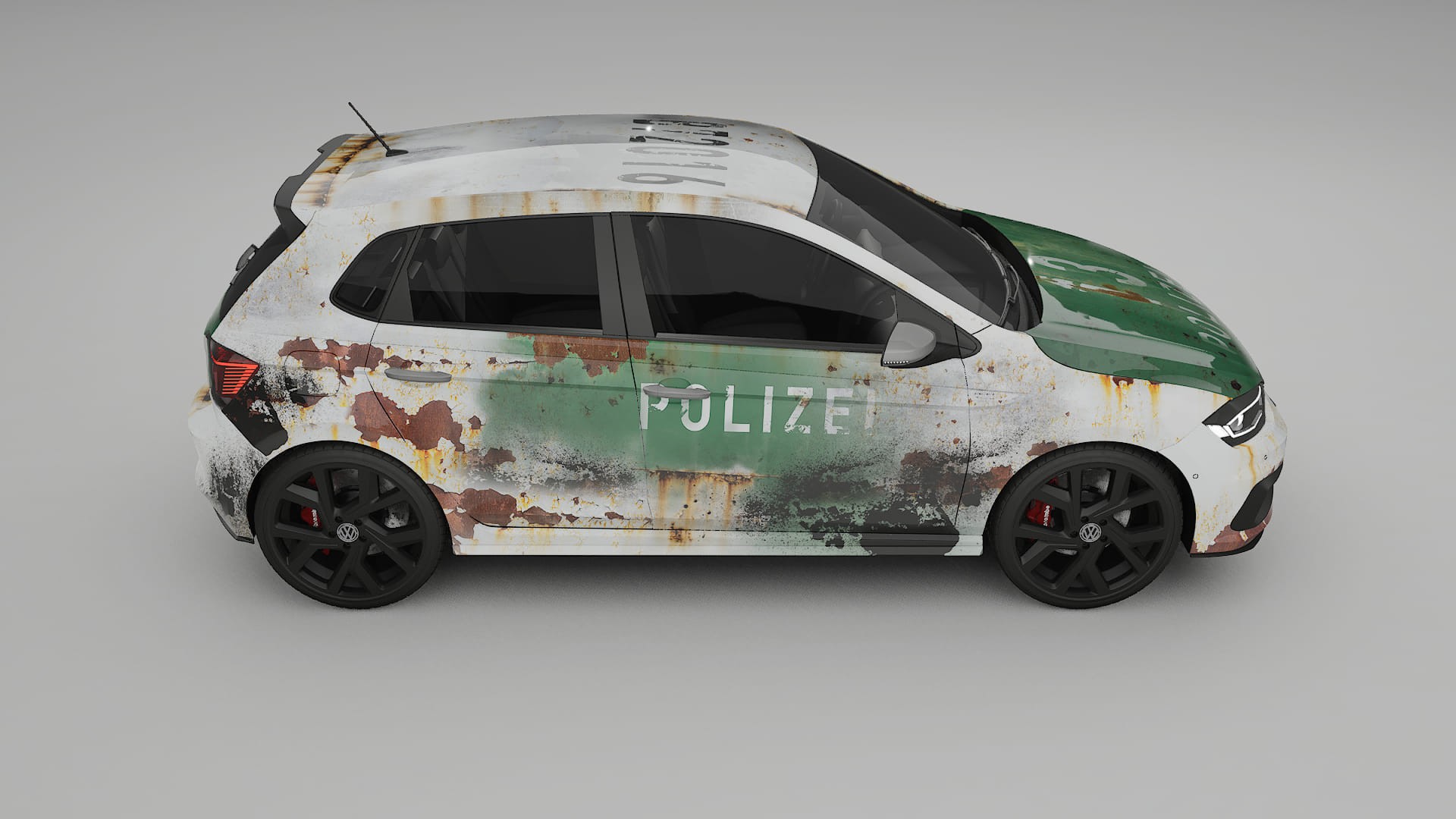 VW Polo GTI VI COBRA 11 – Kit Wrap PPF Personalizat din Folie de Poliuretan Imprimabilă