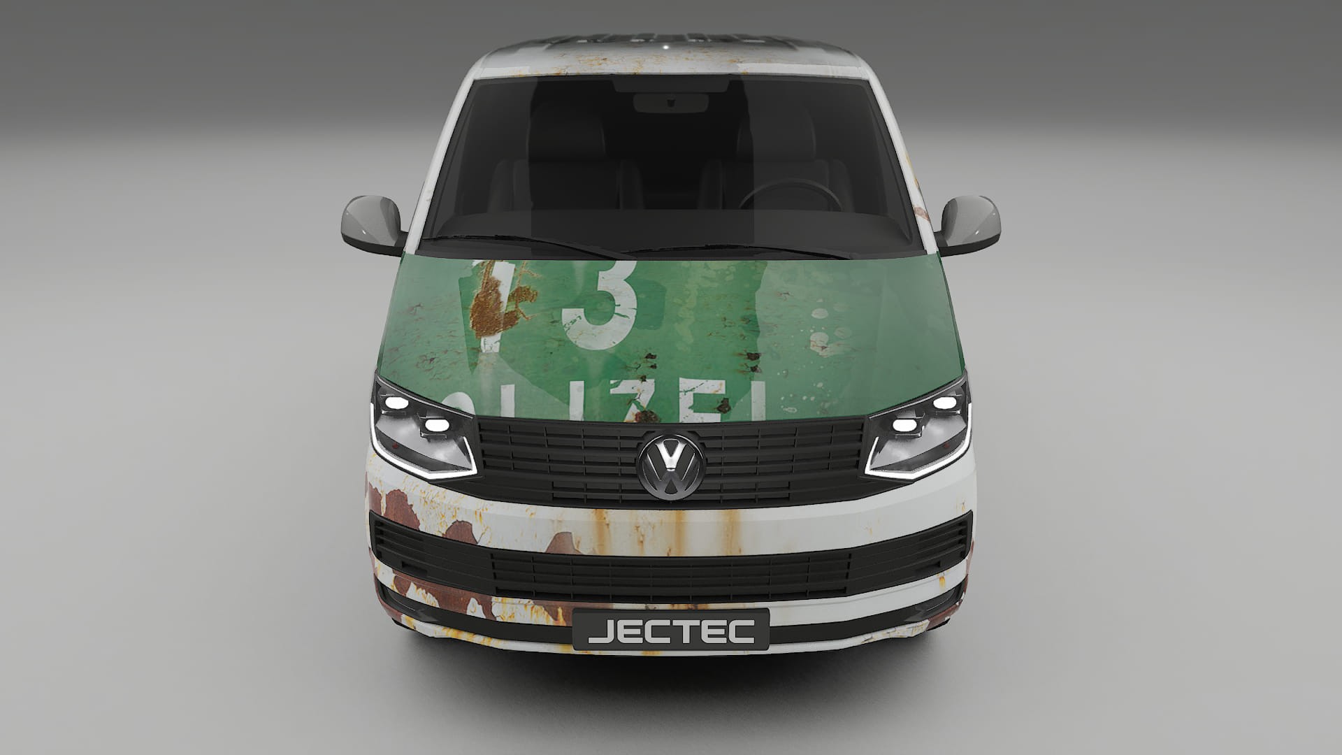 VW Transporter T6 Multivan COBRA 11 – Kit Wrap PPF Personalizat din Folie de Poliuretan Imprimabilă