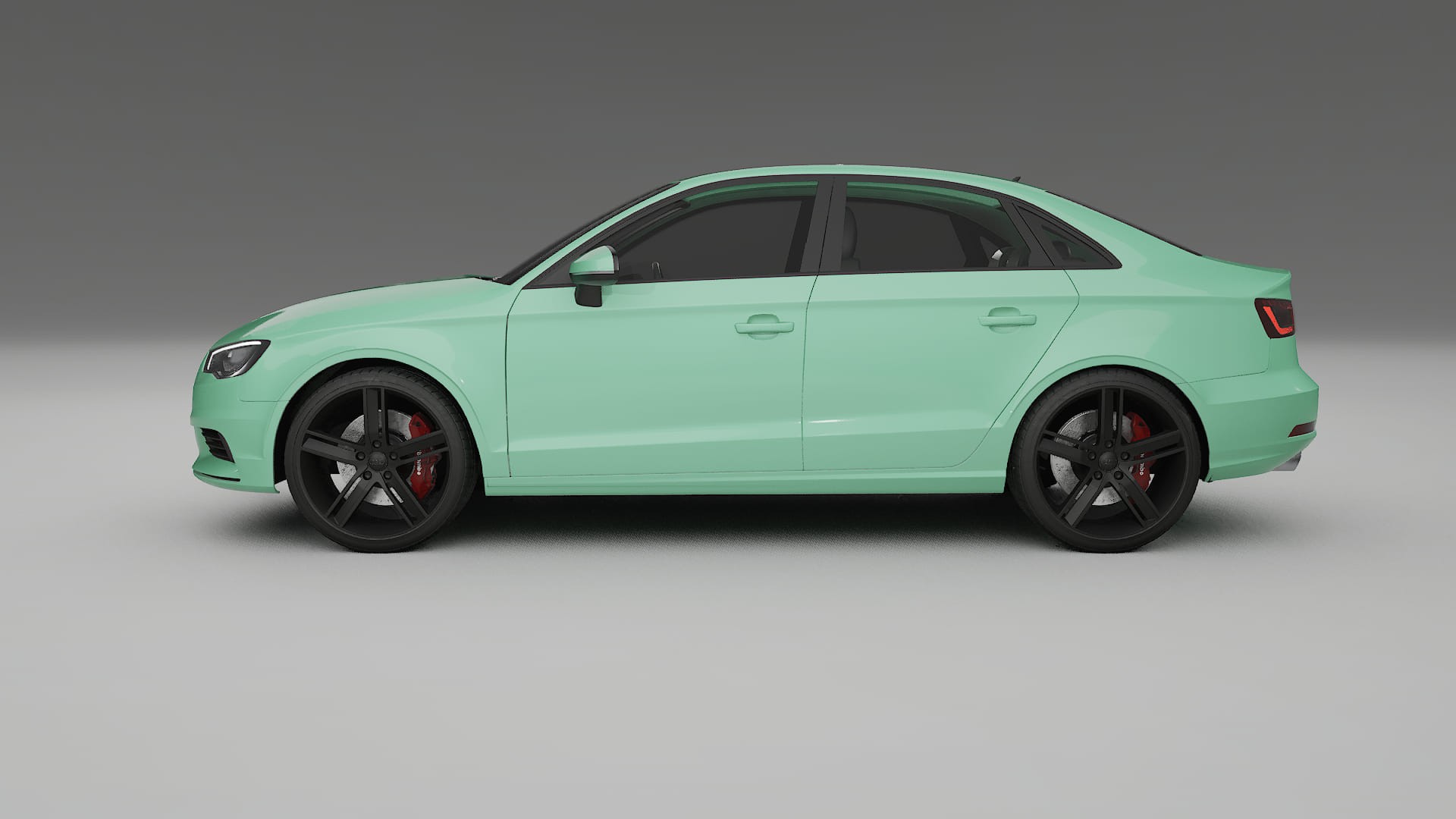 Audi A3 8V sedan prefacelift pre LCI Film de Protecție pentru Vopsea TPU | DUSTY PPF cu Schimbare de Culoare – Kit Complet Pr