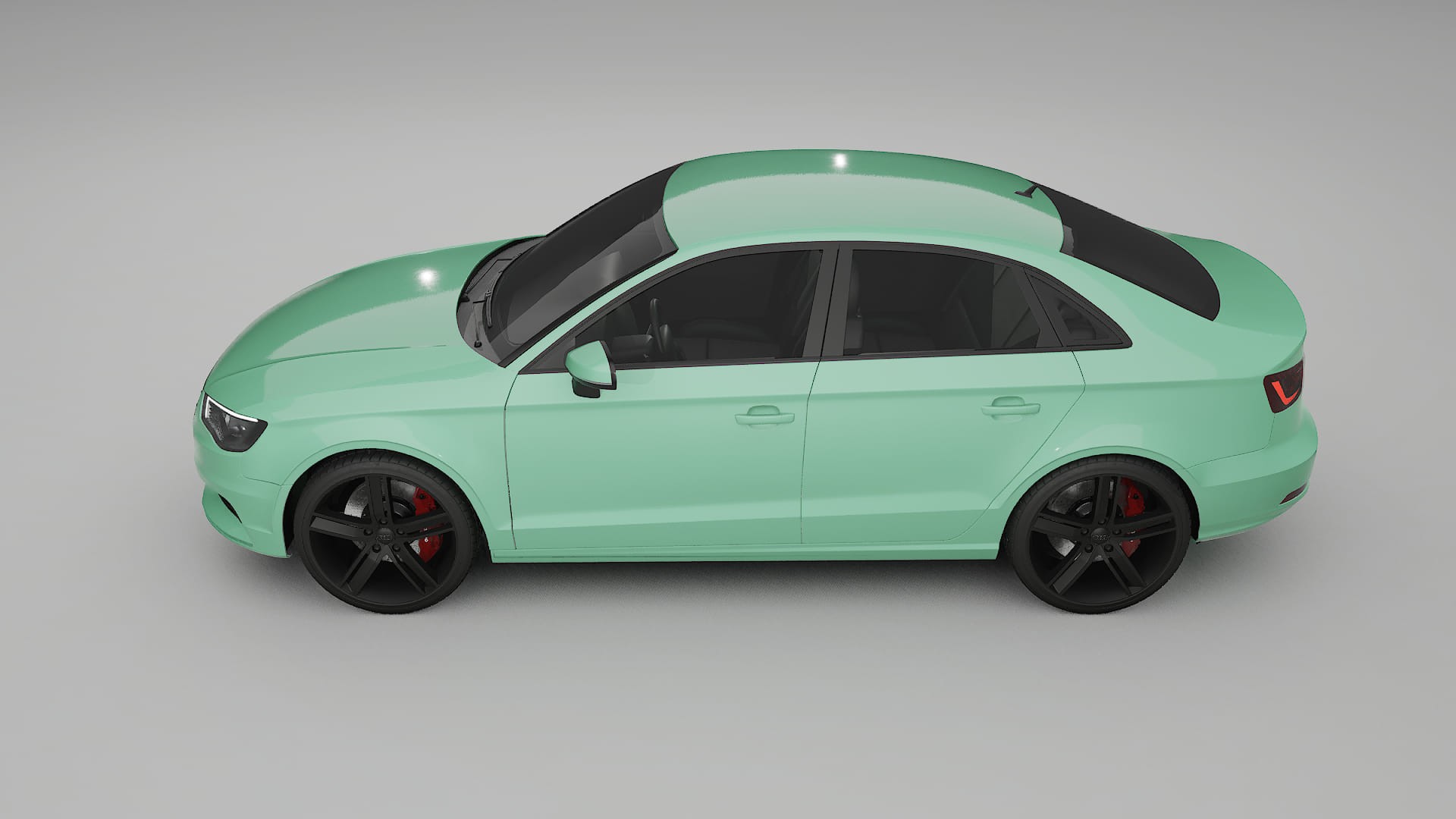 Audi A3 8V sedan prefacelift pre LCI Film de Protecție pentru Vopsea TPU | DUSTY PPF cu Schimbare de Culoare – Kit Complet Pr