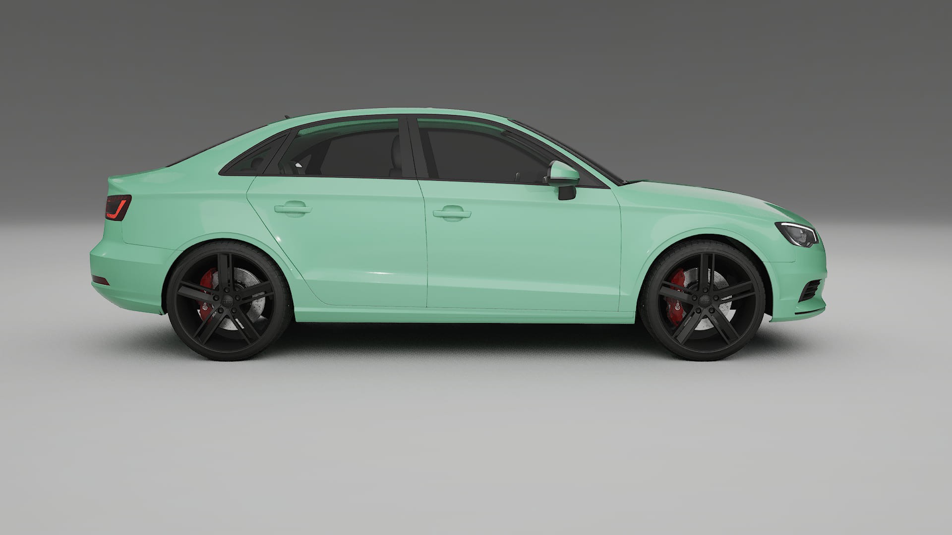 Audi A3 8V sedan prefacelift pre LCI Film de Protecție pentru Vopsea TPU | DUSTY PPF cu Schimbare de Culoare – Kit Complet Pr