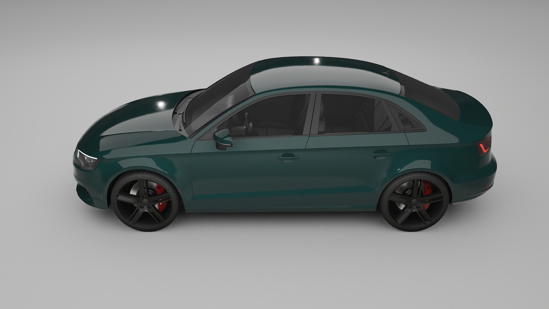 Audi A3 8V sedan prefacelift pre LCI Film de Protecție pentru Vopsea TPU | INFERNO PPF cu Schimbare de Culoare – Kit Complet 