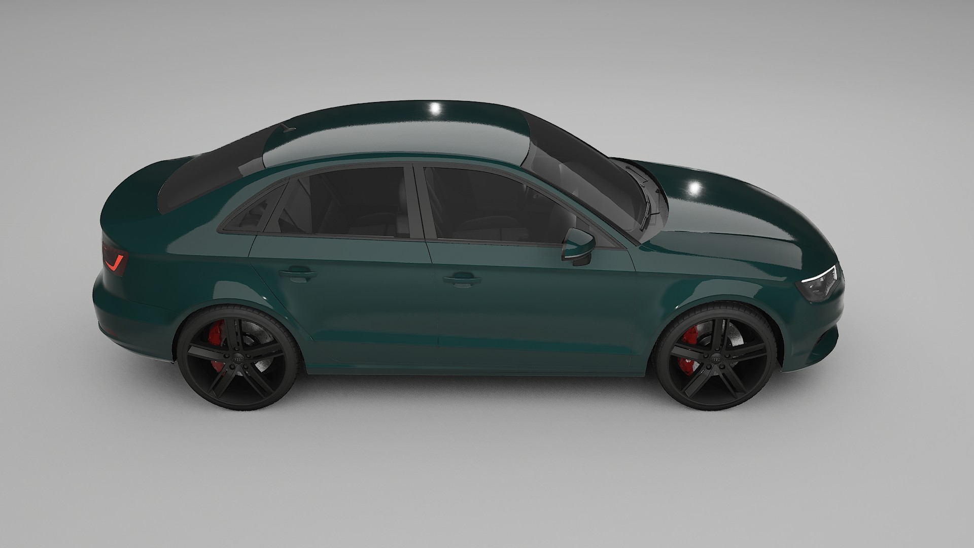 Audi A3 8V sedan prefacelift pre LCI Film de Protecție pentru Vopsea TPU | INFERNO PPF cu Schimbare de Culoare – Kit Complet 