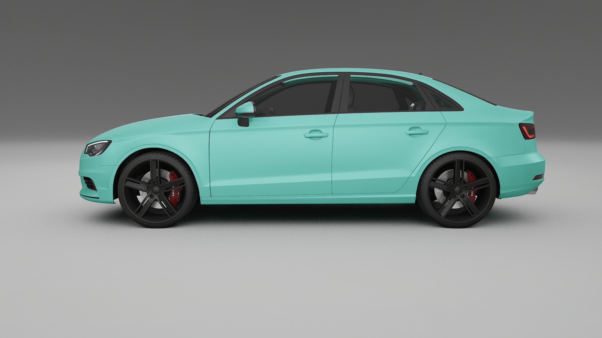 Audi A3 8V sedan prefacelift pre LCI Film de Protecție pentru Vopsea TPU | FROST PPF cu Schimbare de Culoare – Kit Complet Pr