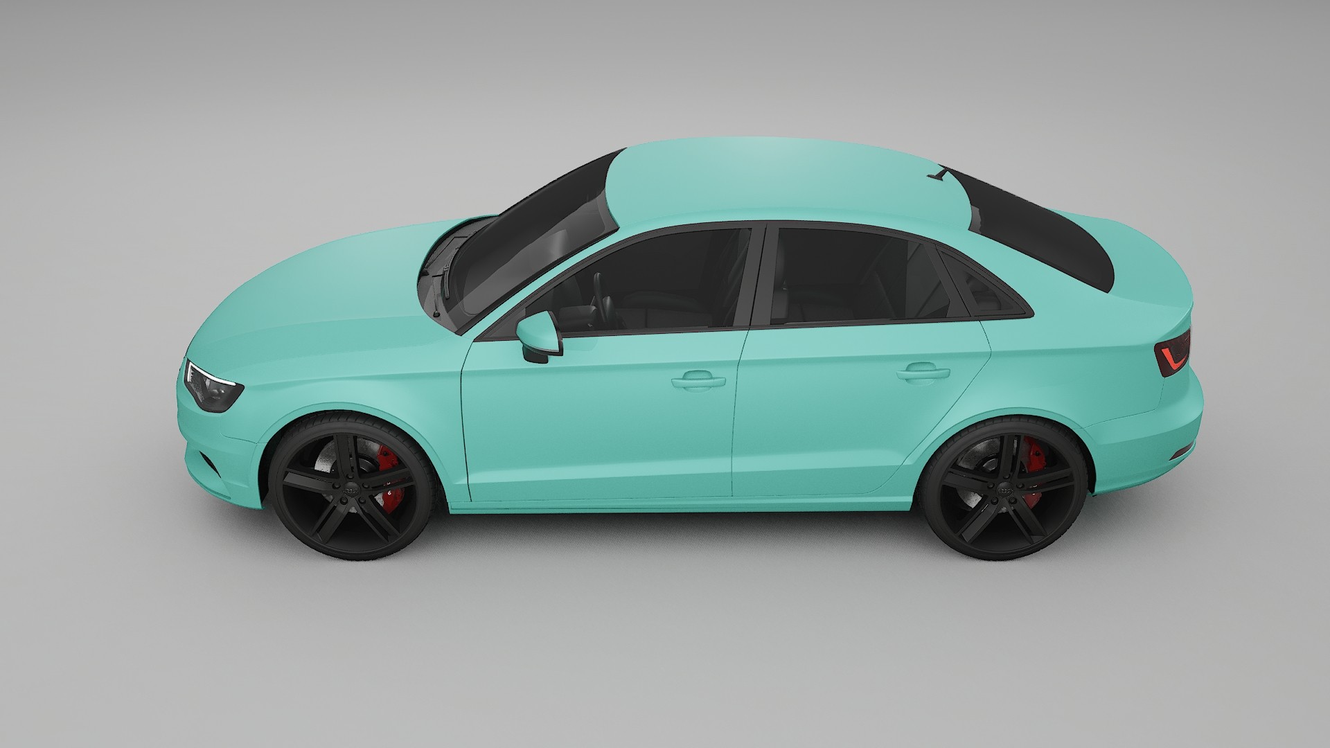 Audi A3 8V sedan prefacelift pre LCI Film de Protecție pentru Vopsea TPU | FROST PPF cu Schimbare de Culoare – Kit Complet Pr