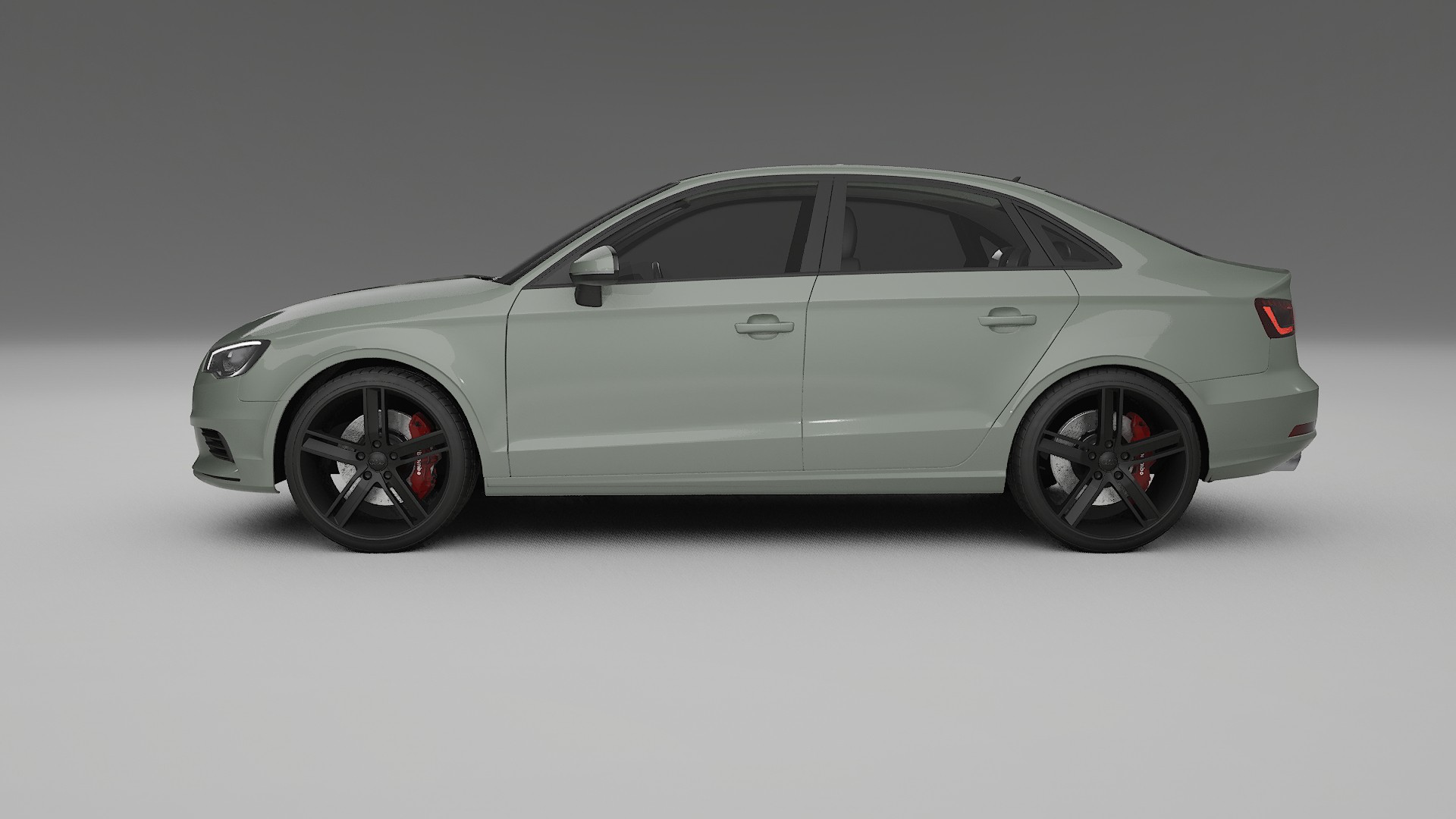 Audi A3 8V sedan prefacelift pre LCI Film de Protecție pentru Vopsea TPU | SLATE PPF cu Schimbare de Culoare – Kit Complet Pr