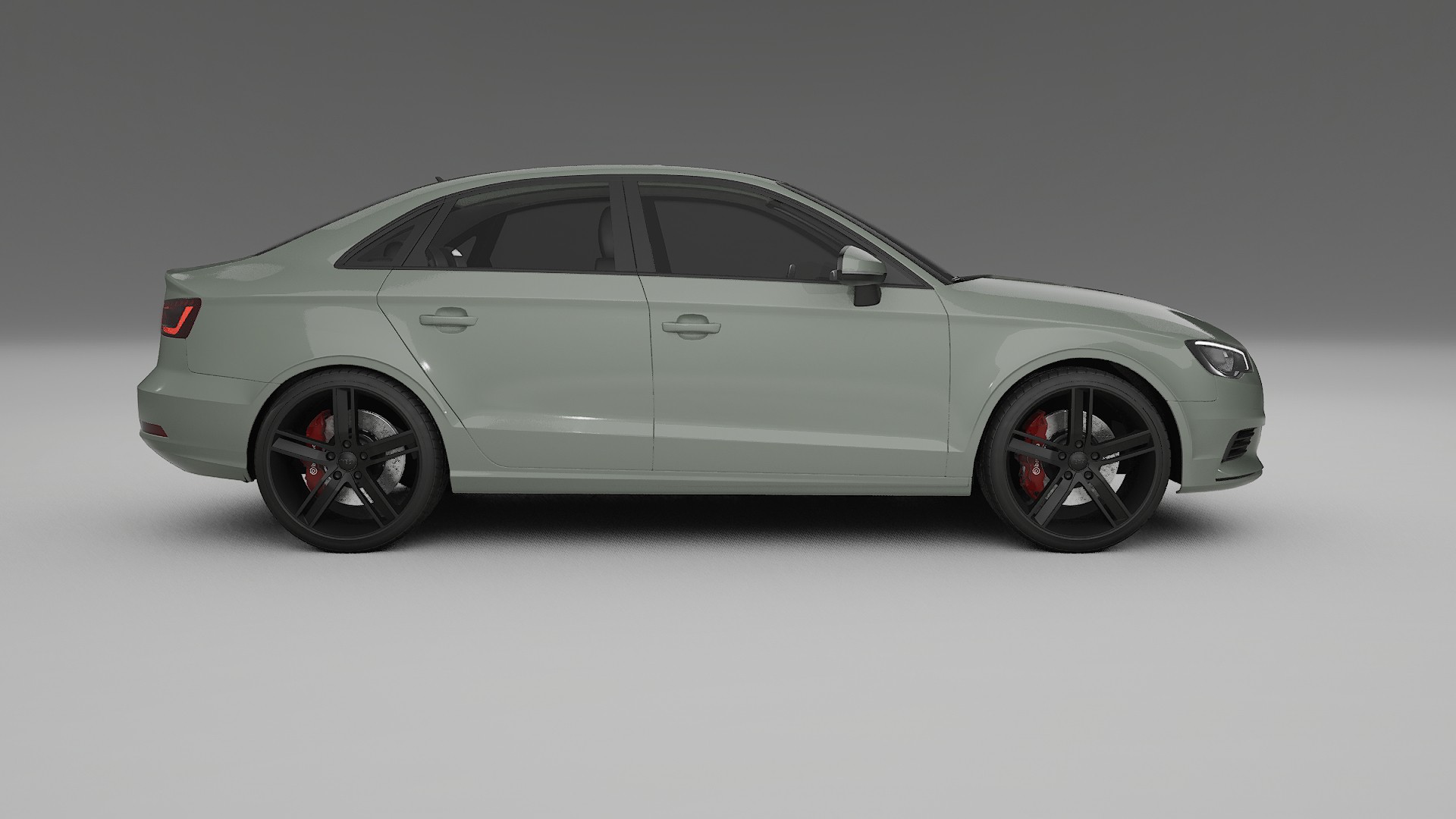 Audi A3 8V sedan prefacelift pre LCI Film de Protecție pentru Vopsea TPU | SLATE PPF cu Schimbare de Culoare – Kit Complet Pr