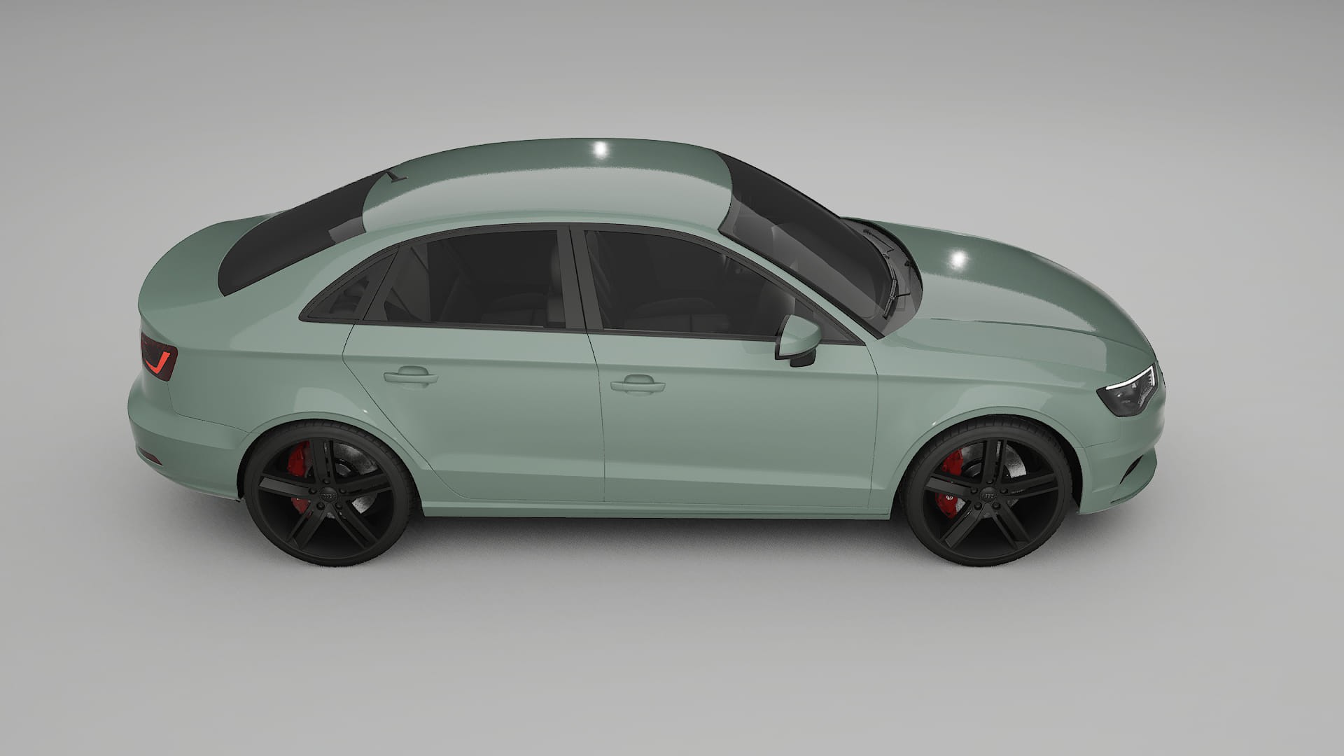 Audi A3 8V sedan prefacelift pre LCI Film de Protecție pentru Vopsea TPU | CINDER PPF cu Schimbare de Culoare – Kit Complet P