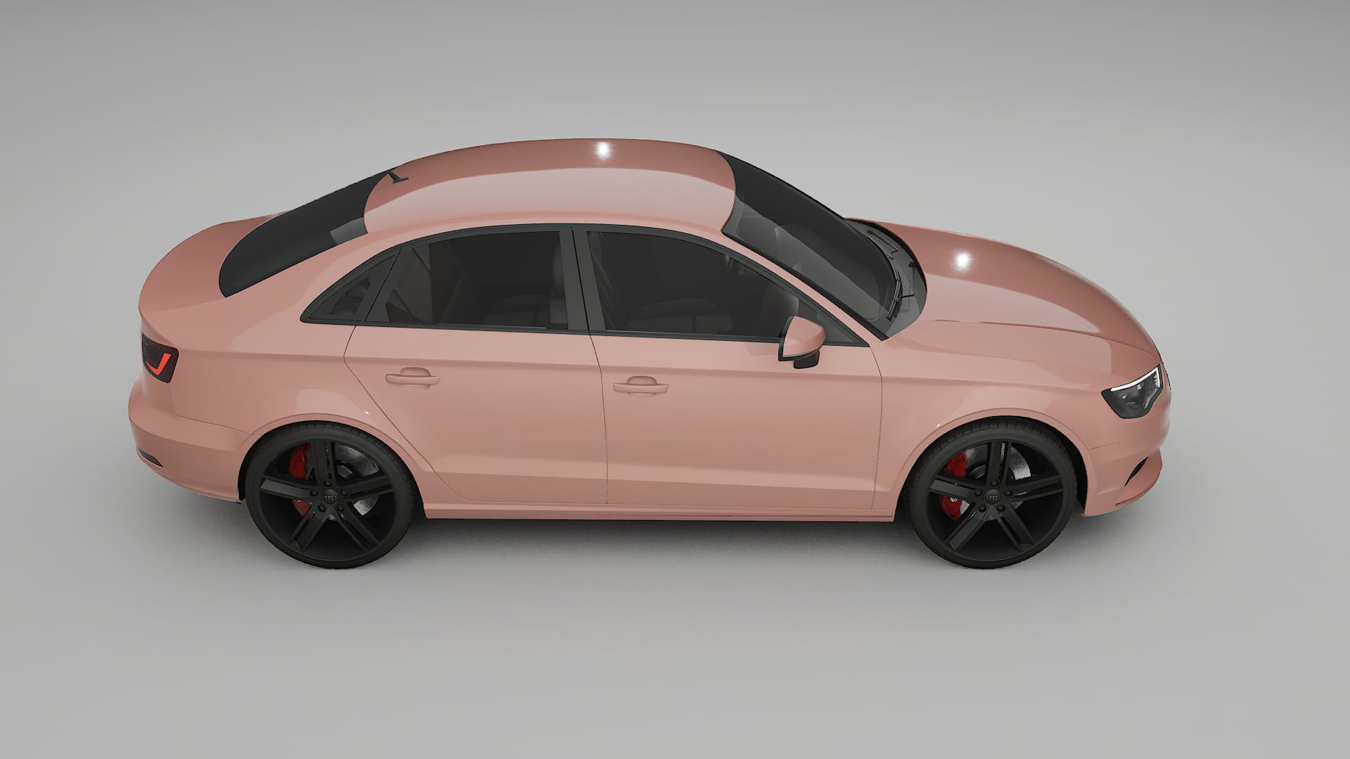 Audi A3 8V sedan prefacelift pre LCI Film de Protecție pentru Vopsea TPU | BLUSH PPF cu Schimbare de Culoare – Kit Complet Pr