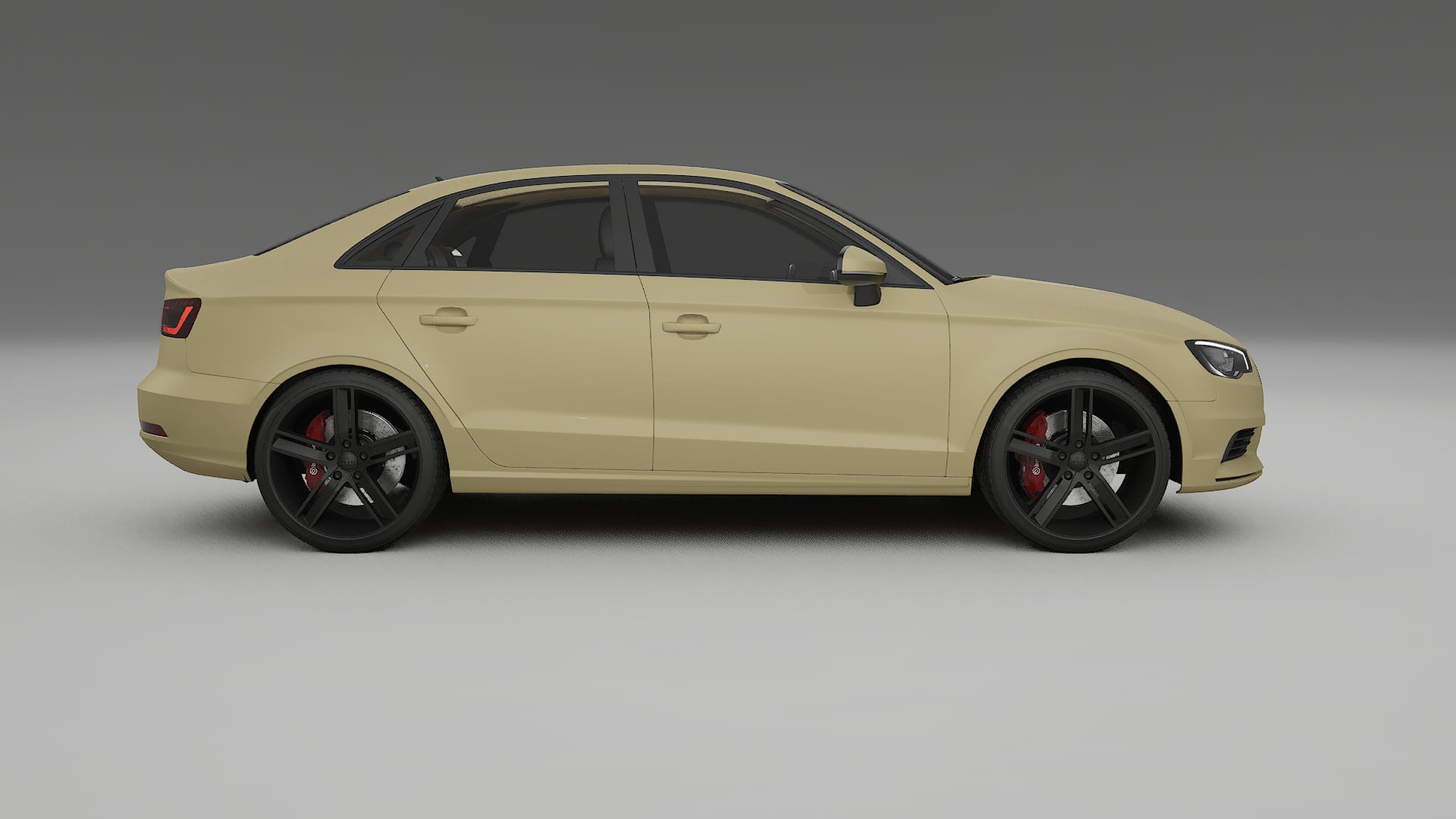 Audi A3 8V sedan prefacelift pre LCI Film de Protecție pentru Vopsea TPU | SAND PPF cu Schimbare de Culoare – Kit Complet Pre