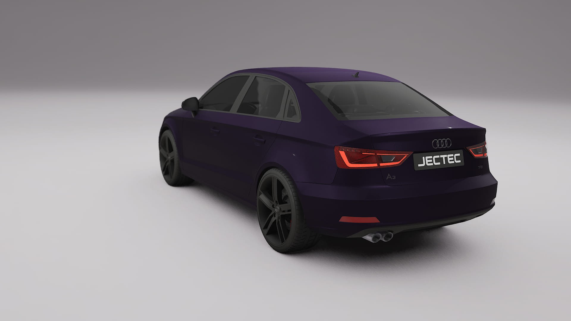 Audi A3 8V sedan prefacelift pre LCI Film de Protecție pentru Vopsea TPU | VIOLET PPF cu Schimbare de Culoare – Kit Complet P