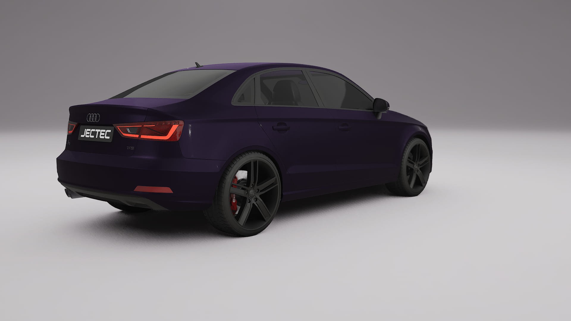 Audi A3 8V sedan prefacelift pre LCI Film de Protecție pentru Vopsea TPU | VIOLET PPF cu Schimbare de Culoare – Kit Complet P
