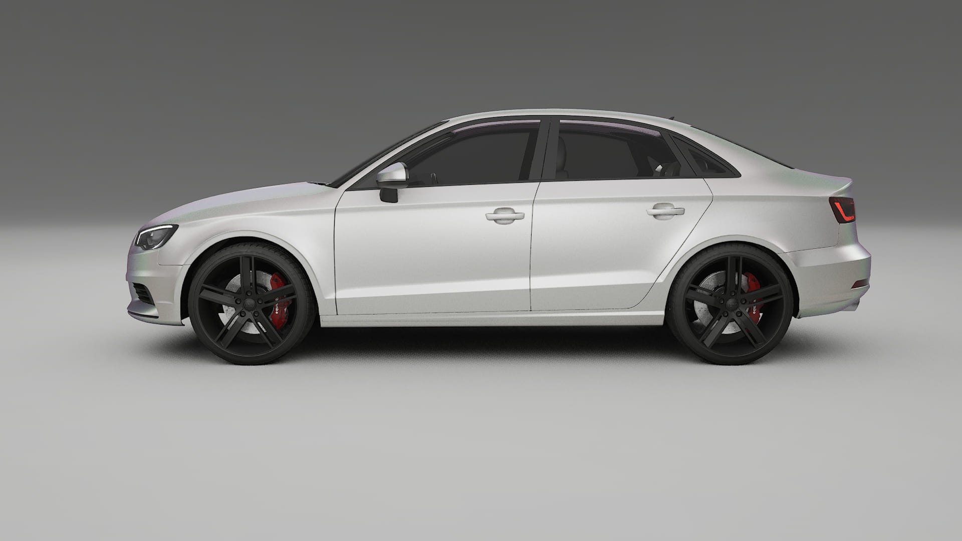 Audi A3 8V sedan prefacelift pre LCI Film de Protecție pentru Vopsea TPU | NEBULA PPF cu Schimbare de Culoare – Kit Complet P