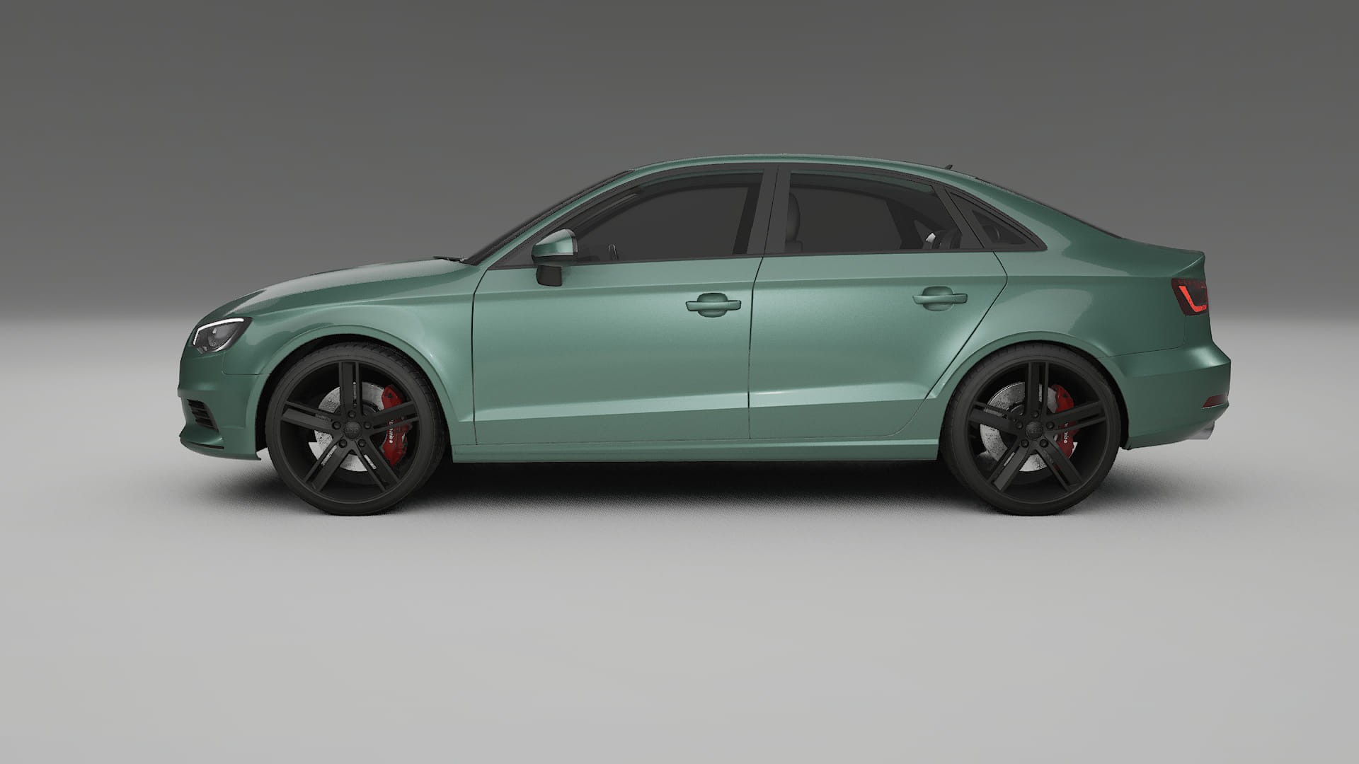 Audi A3 8V sedan prefacelift pre LCI Film de Protecție pentru Vopsea TPU | EVERGREEN PPF cu Schimbare de Culoare – Kit Comple