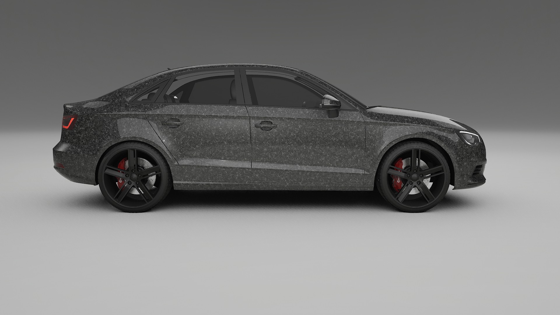 Audi A3 8V sedan prefacelift pre LCI Film de Protecție pentru Vopsea TPU | FORGED S PPF cu Schimbare de Culoare – Kit Complet