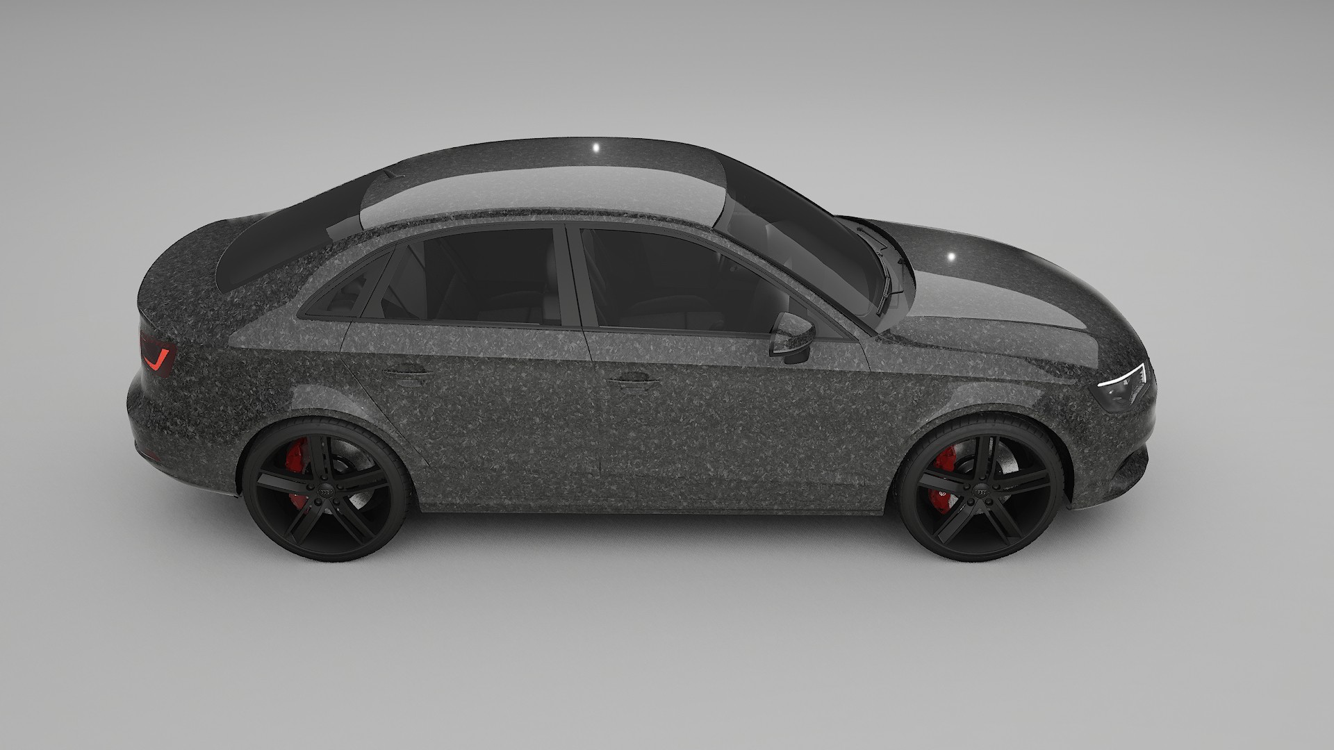 Audi A3 8V sedan prefacelift pre LCI Film de Protecție pentru Vopsea TPU | FORGED S PPF cu Schimbare de Culoare – Kit Complet