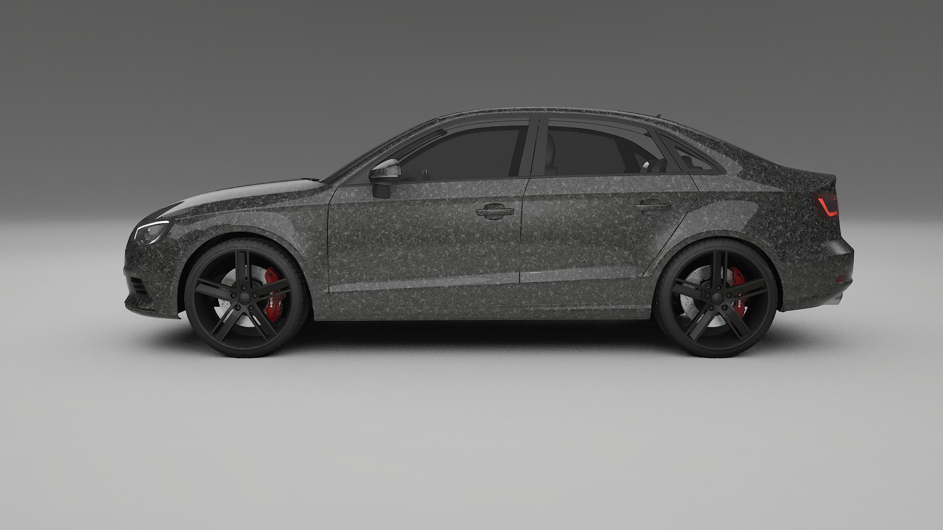 Audi A3 8V sedan prefacelift pre LCI Film de Protecție pentru Vopsea TPU | FORGED S PPF cu Schimbare de Culoare – Kit Complet