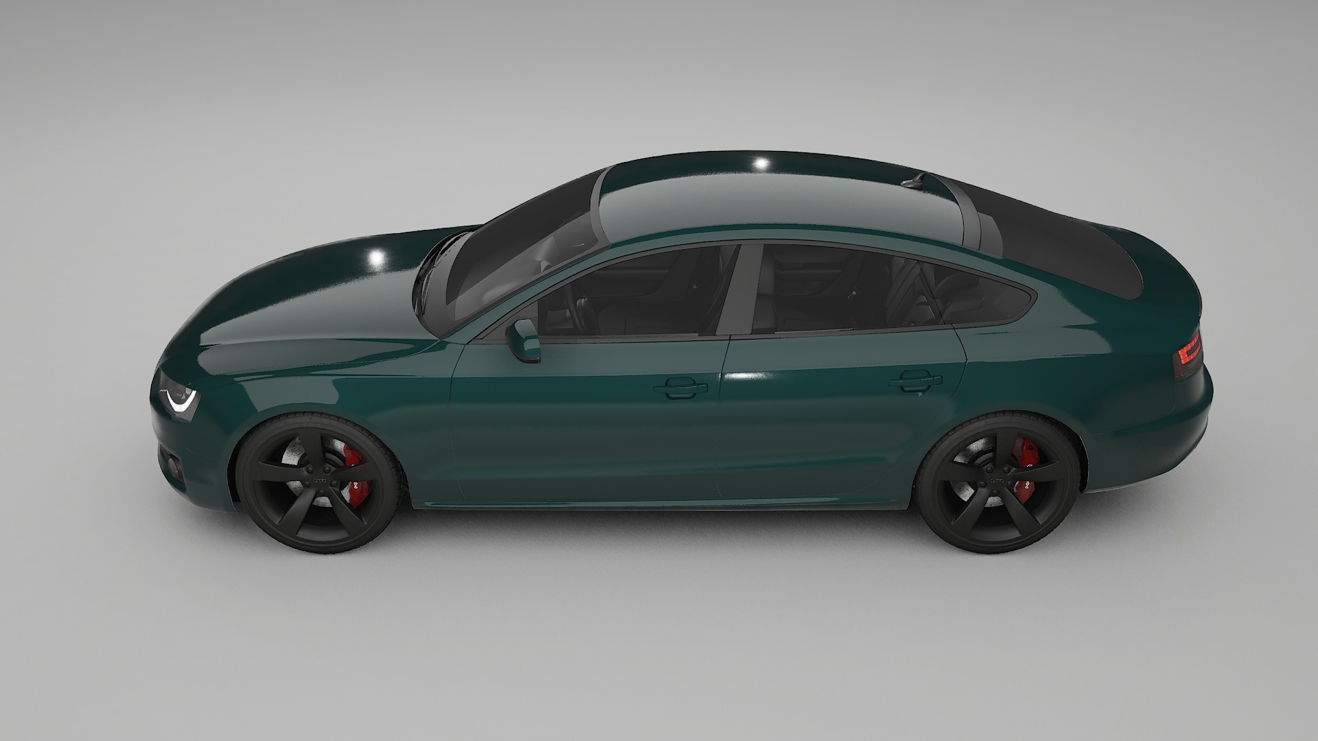 Audi A5 8T Sportback prefacelift pre LCI Film de Protecție pentru Vopsea TPU | INFERNO PPF cu Schimbare de Culoare – Kit Comp