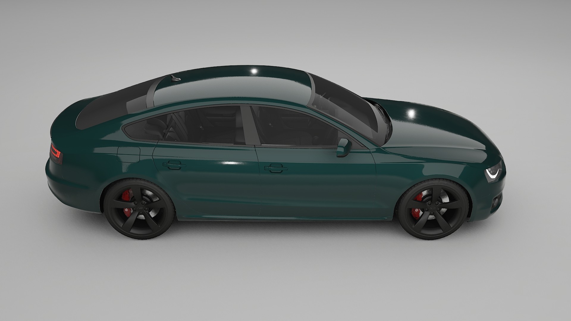 Audi A5 8T Sportback prefacelift pre LCI Film de Protecție pentru Vopsea TPU | INFERNO PPF cu Schimbare de Culoare – Kit Comp