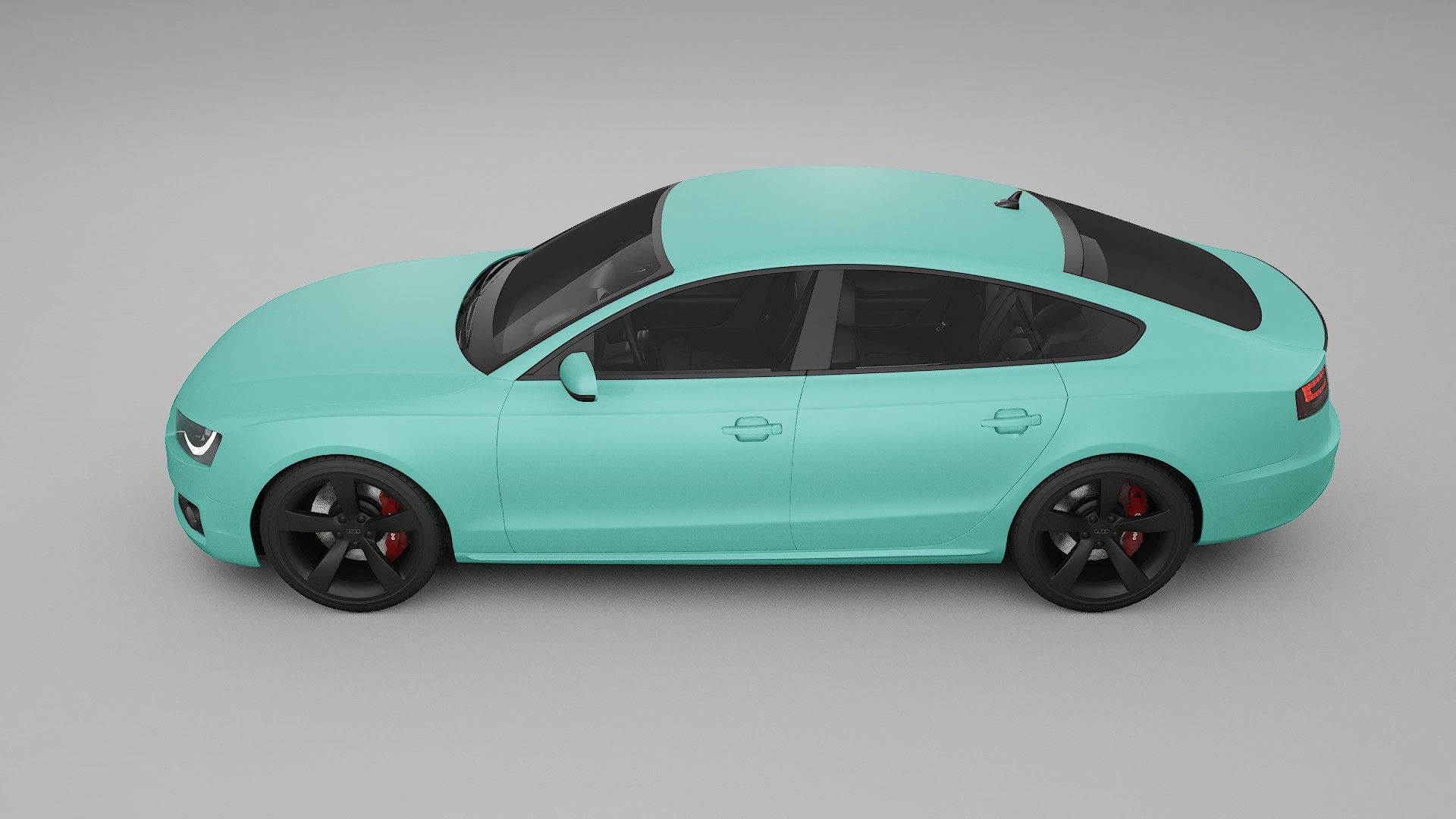 Audi A5 8T Sportback prefacelift pre LCI Film de Protecție pentru Vopsea TPU | FROST PPF cu Schimbare de Culoare – Kit Comple