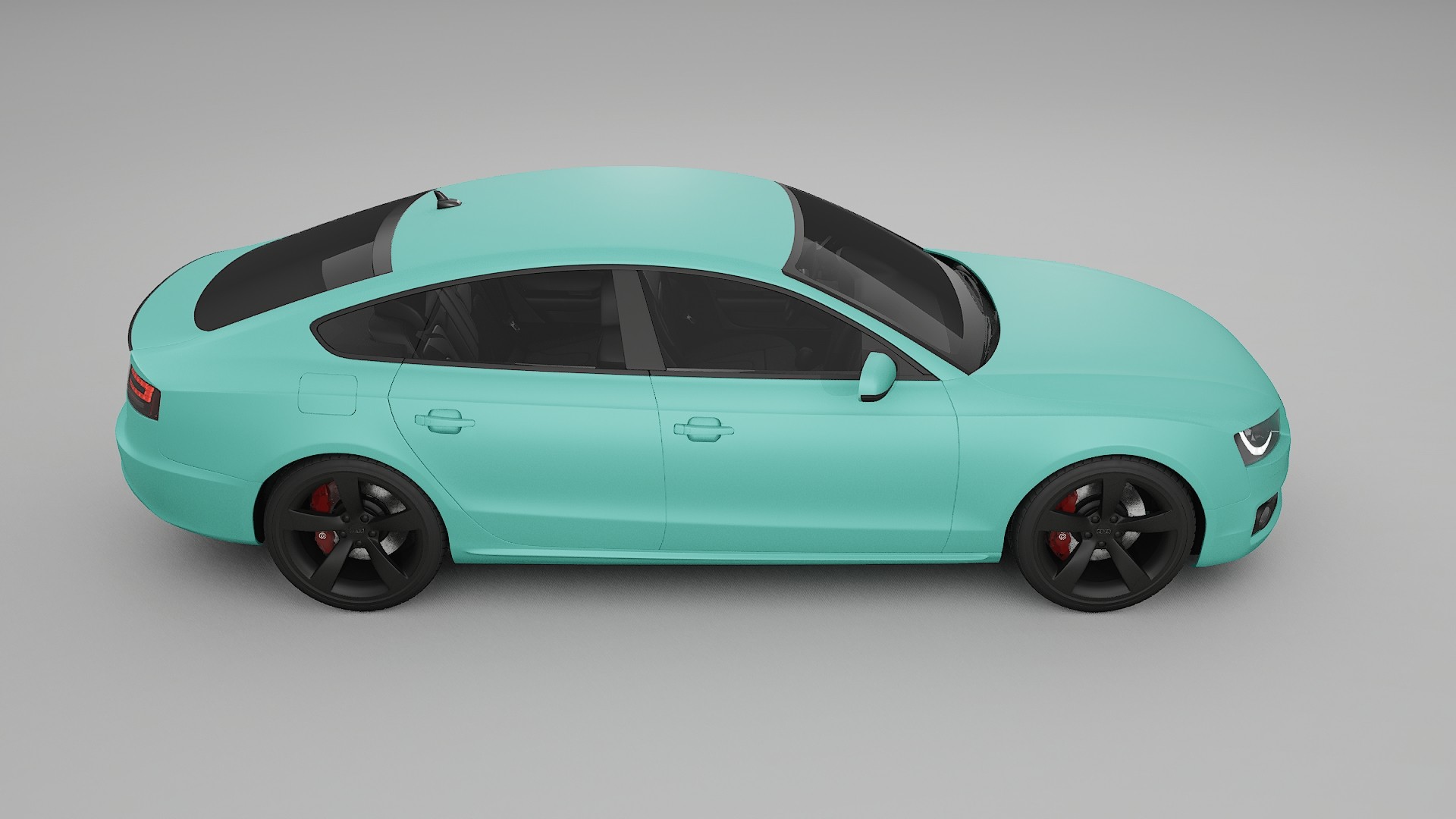 Audi A5 8T Sportback prefacelift pre LCI Film de Protecție pentru Vopsea TPU | FROST PPF cu Schimbare de Culoare – Kit Comple