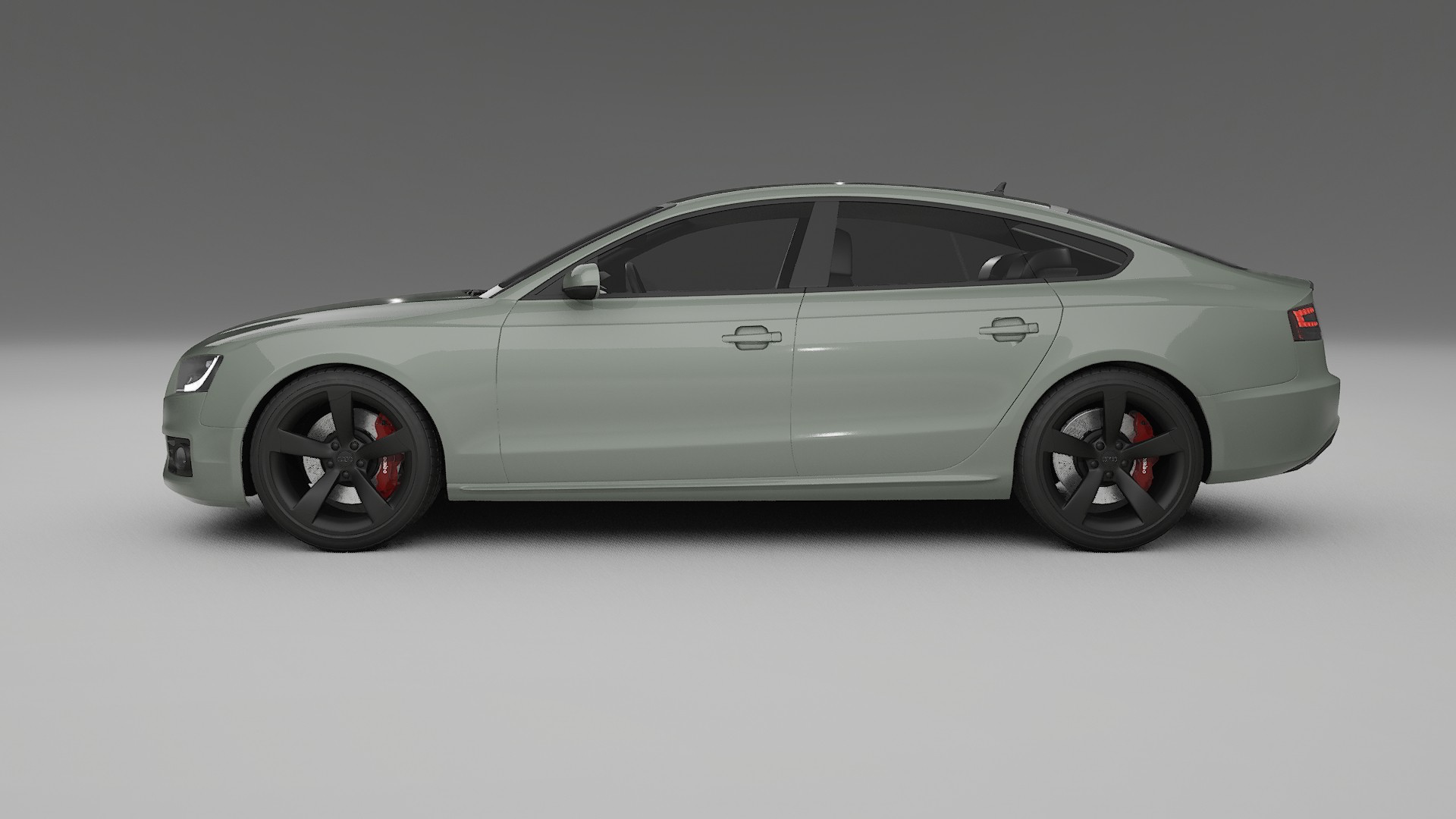 Audi A5 8T Sportback prefacelift pre LCI Film de Protecție pentru Vopsea TPU | SLATE PPF cu Schimbare de Culoare – Kit Comple