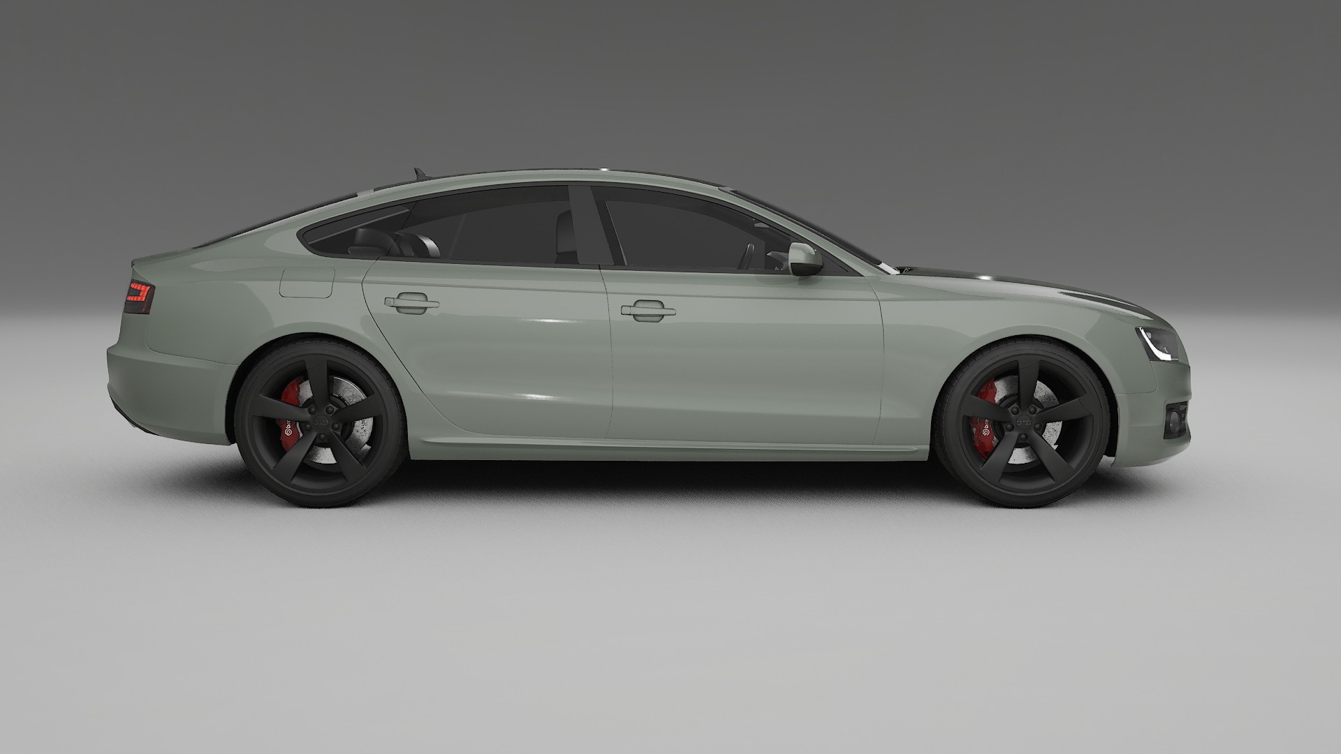 Audi A5 8T Sportback prefacelift pre LCI Film de Protecție pentru Vopsea TPU | SLATE PPF cu Schimbare de Culoare – Kit Comple