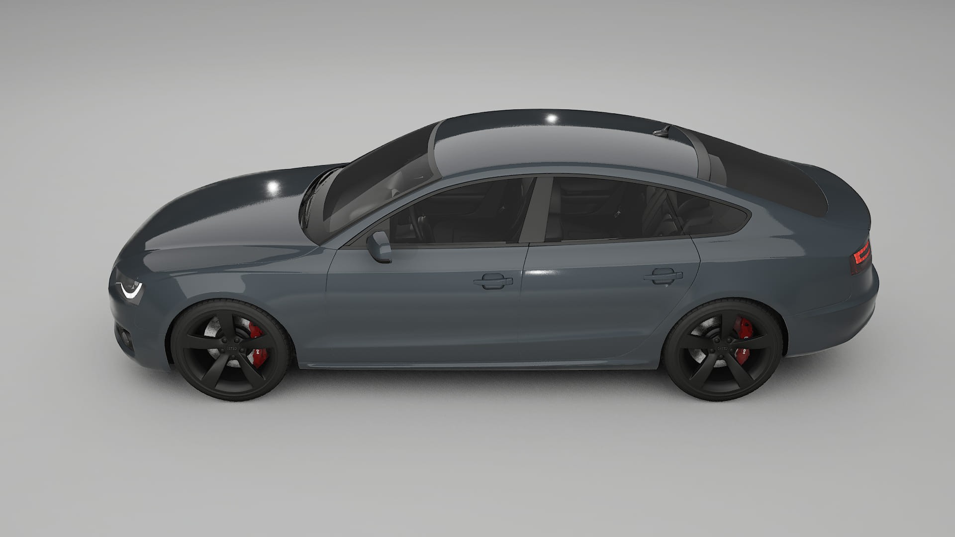 Audi A5 8T Sportback prefacelift pre LCI Film de Protecție pentru Vopsea TPU | GRANITE PPF cu Schimbare de Culoare – Kit Comp