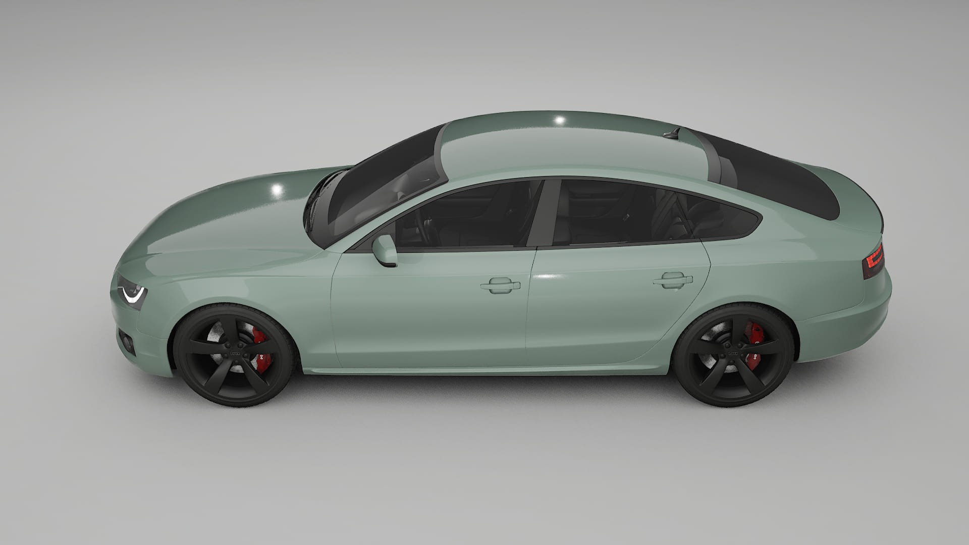 Audi A5 8T Sportback prefacelift pre LCI Film de Protecție pentru Vopsea TPU | CINDER PPF cu Schimbare de Culoare – Kit Compl